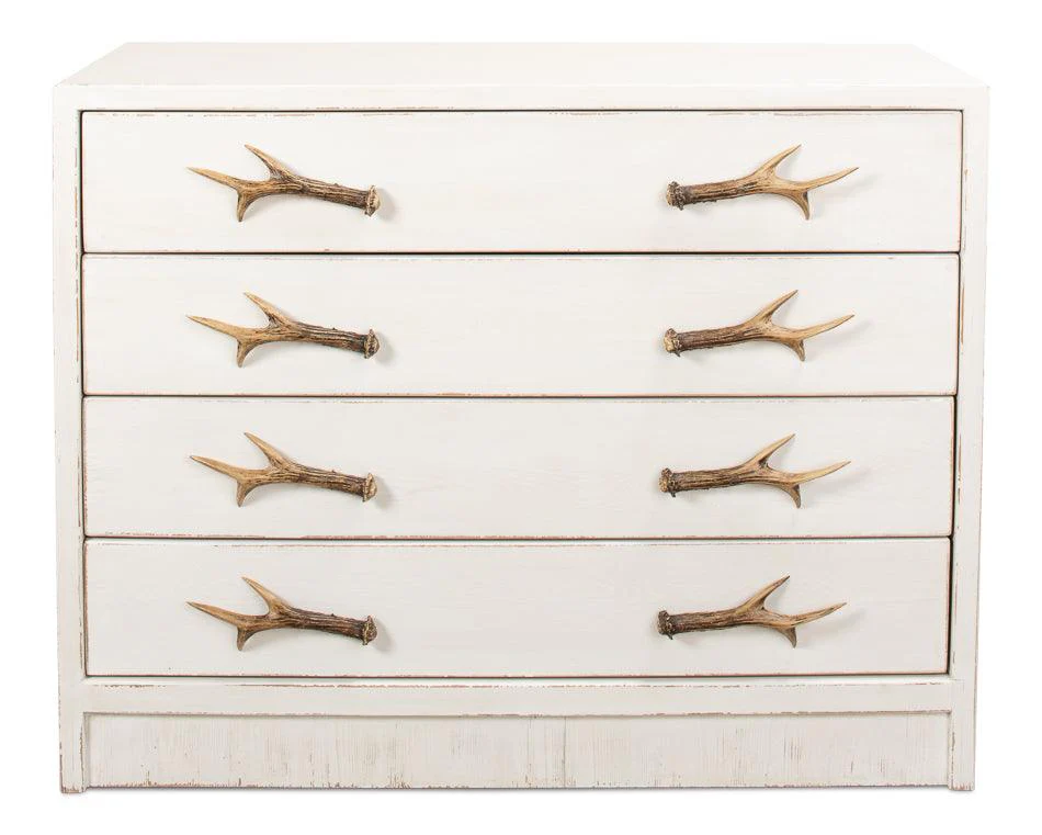 Beach House Antlers Commode - Frankwebs