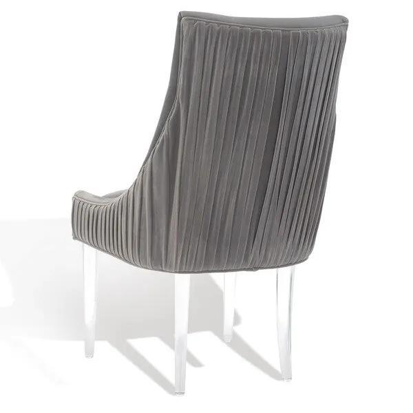 DELUCA ACRYLIC LEG DINING CHAIR - Frankwebs
