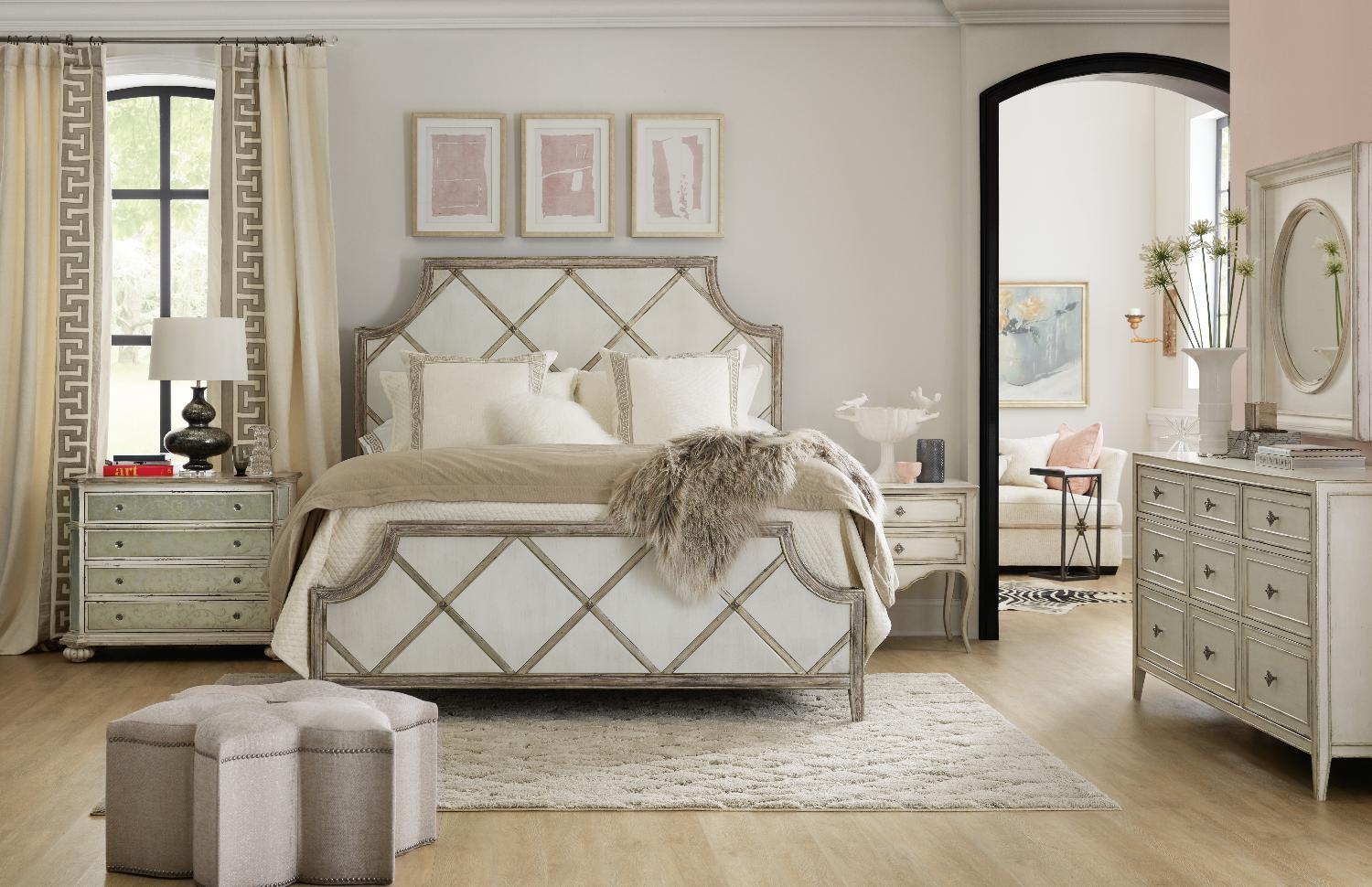 Sanctuary Diamont Panel Bed - Frankwebs