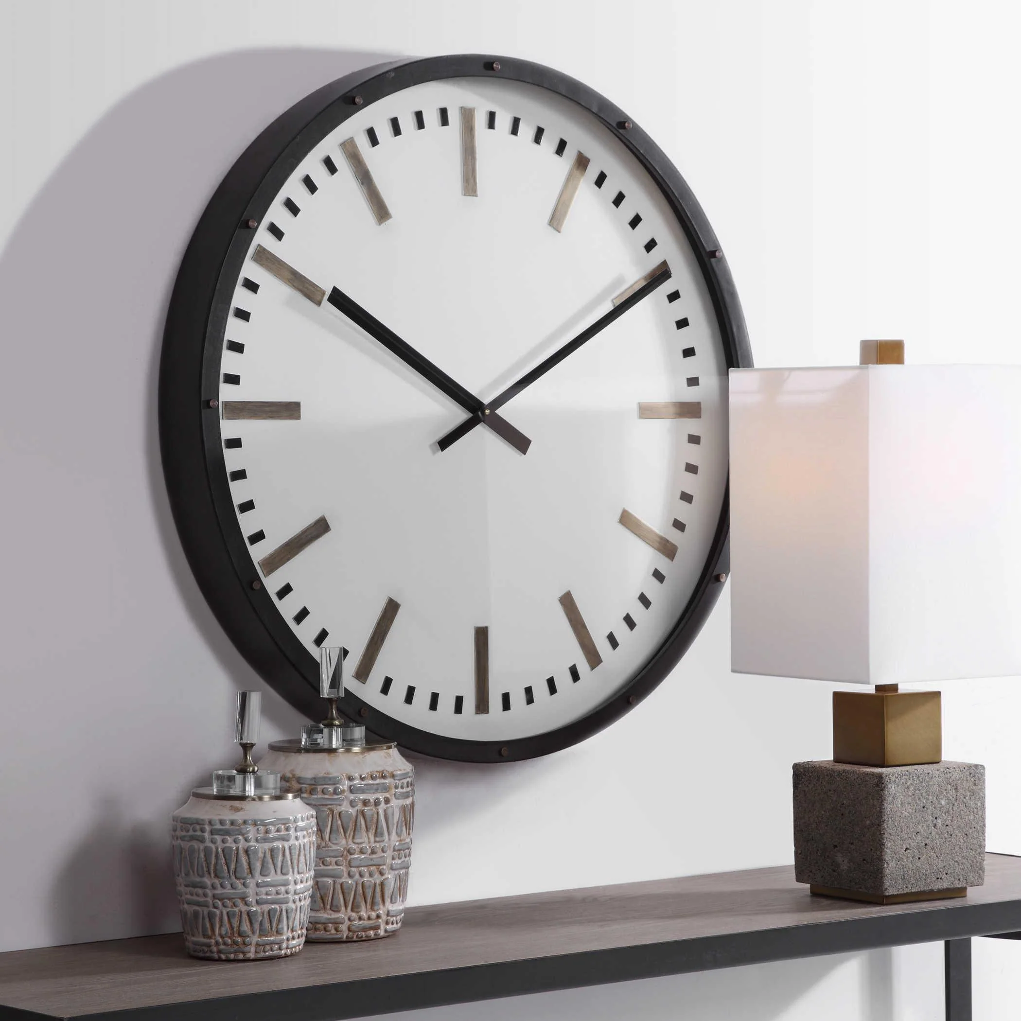 FLEMING LARGE WALL CLOCK - Frankwebs