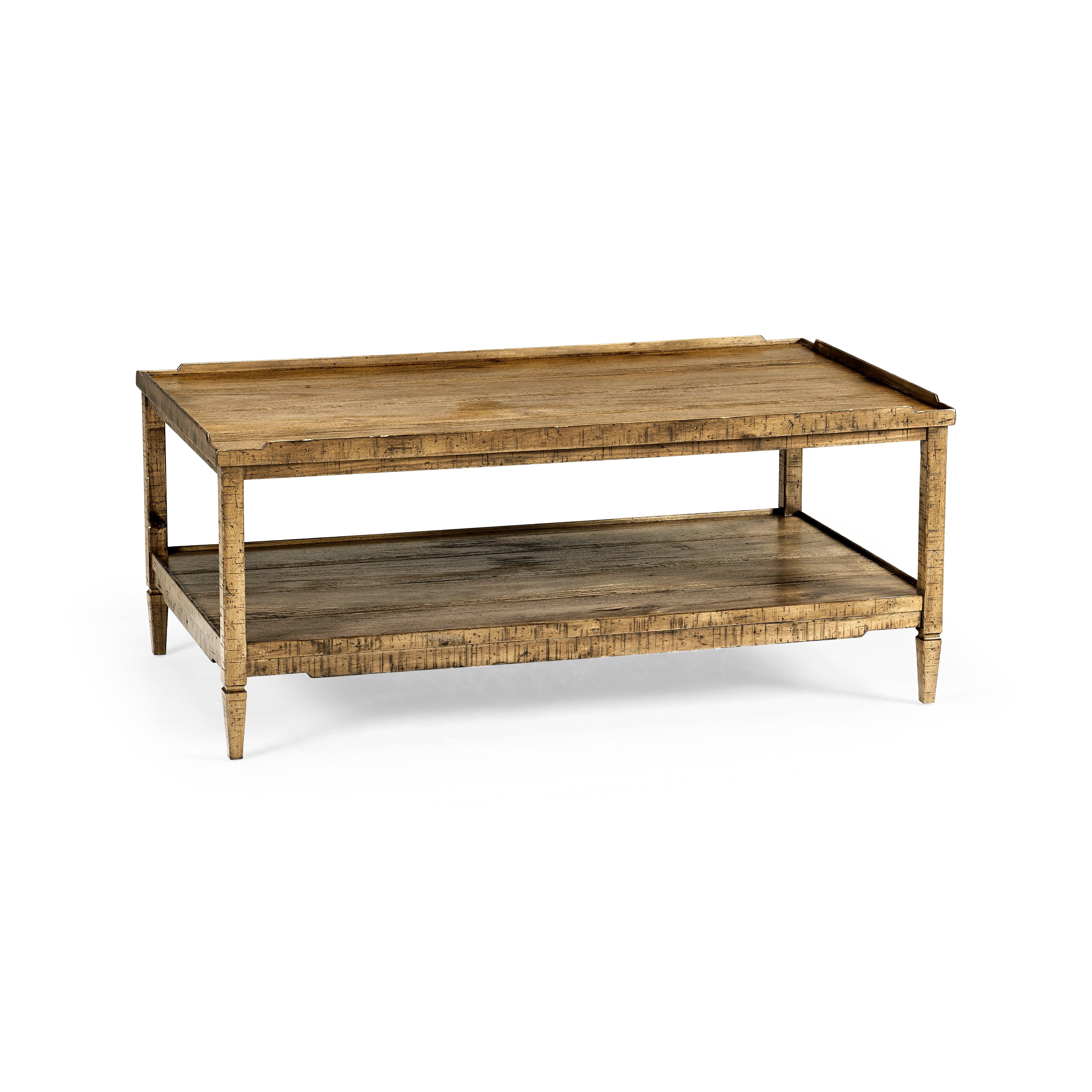 Casual Accents Medium Driftwood Cocktail Table - Frankwebs