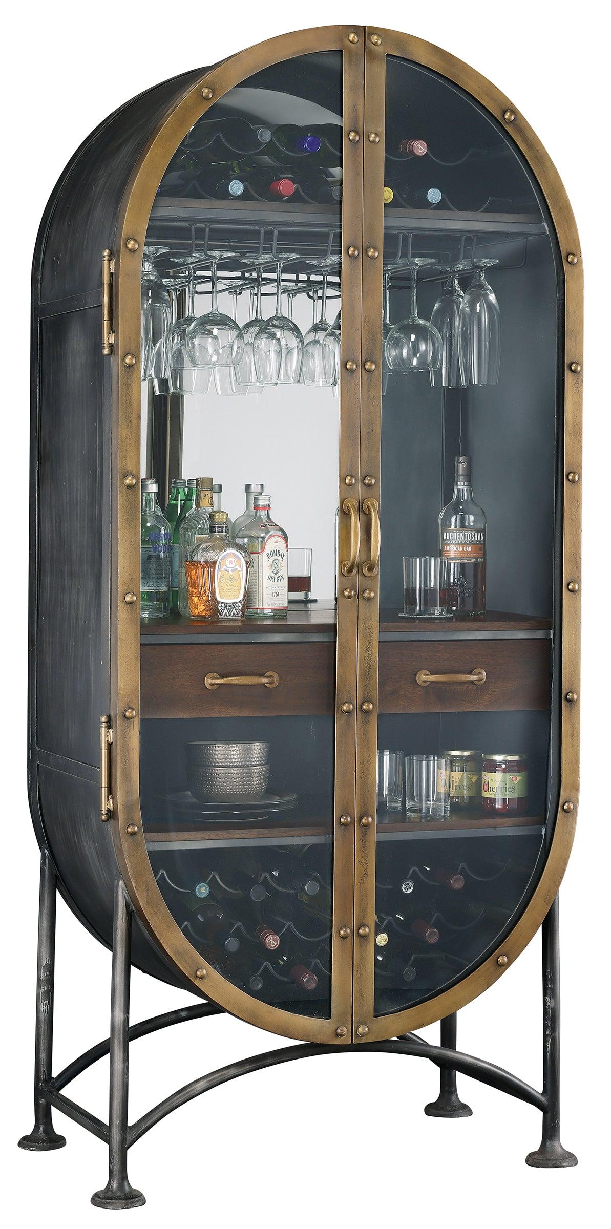 Boilermaker Wine & Bar Cabinet - Frankwebs