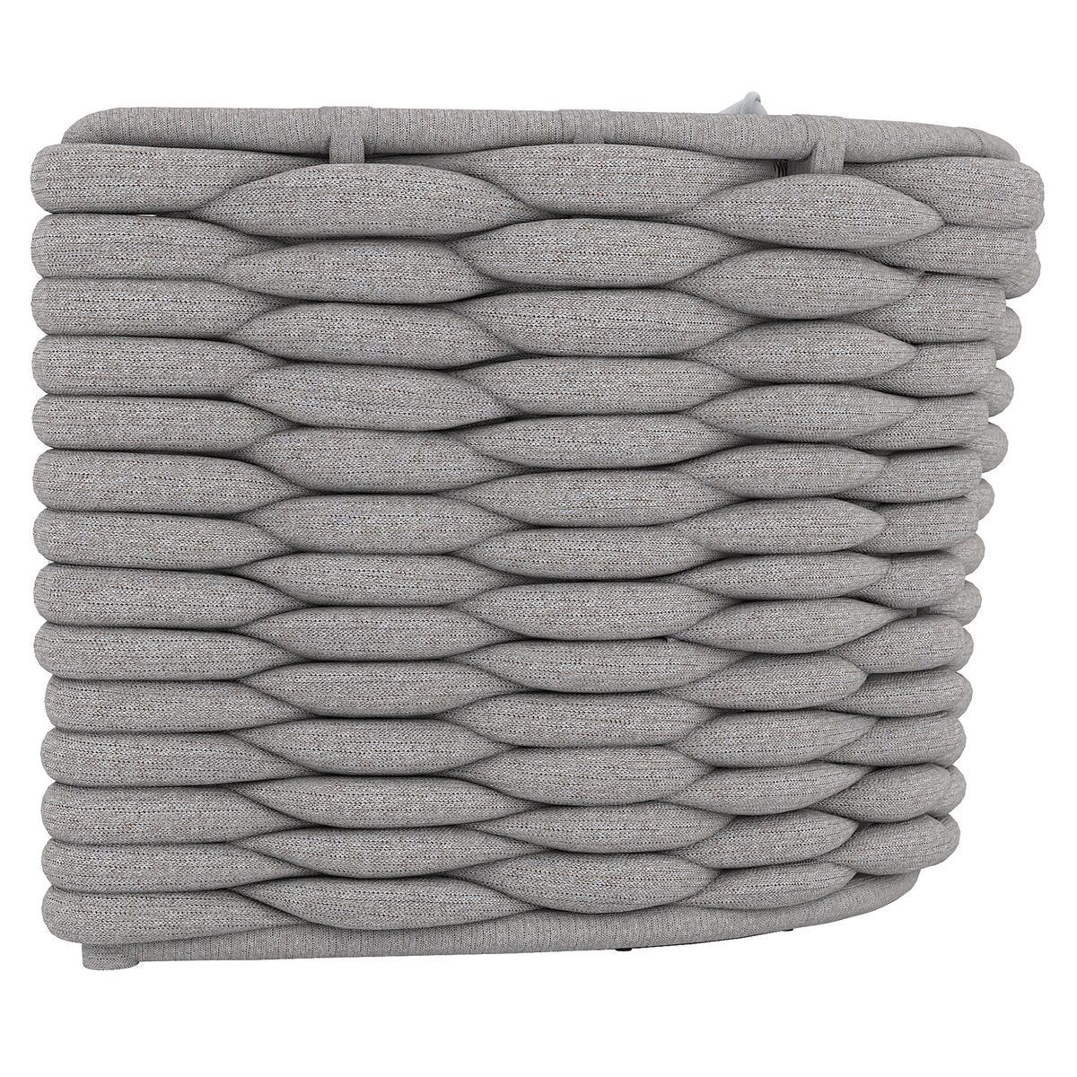 WAILEA SWIVEL CHAIR GREY SOCK WEAVE SWIVEL CHAIR - Frankwebs