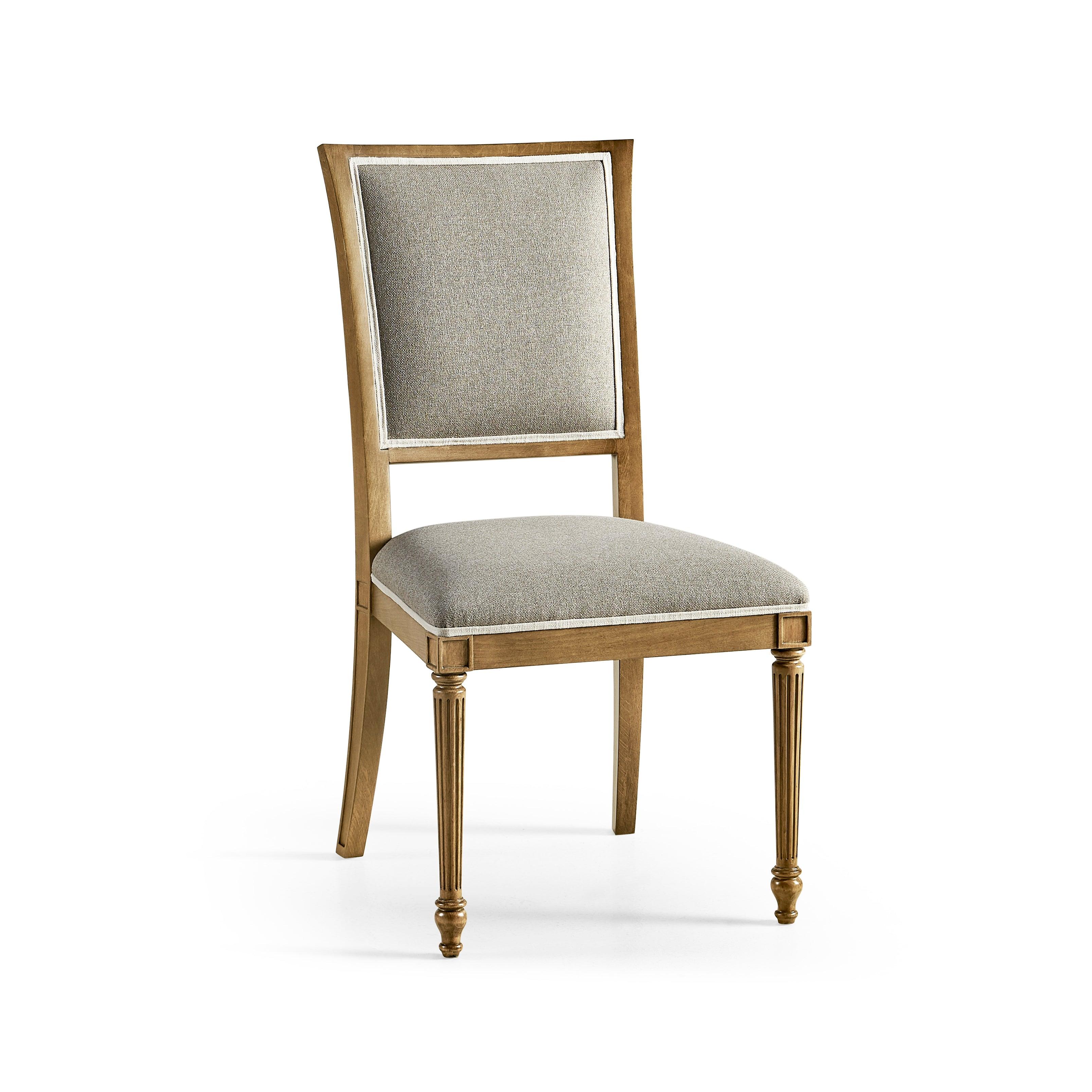 Timeless Flare Uph. Side Chair Flared Top in Sun Bleached Cherry - Frankwebs