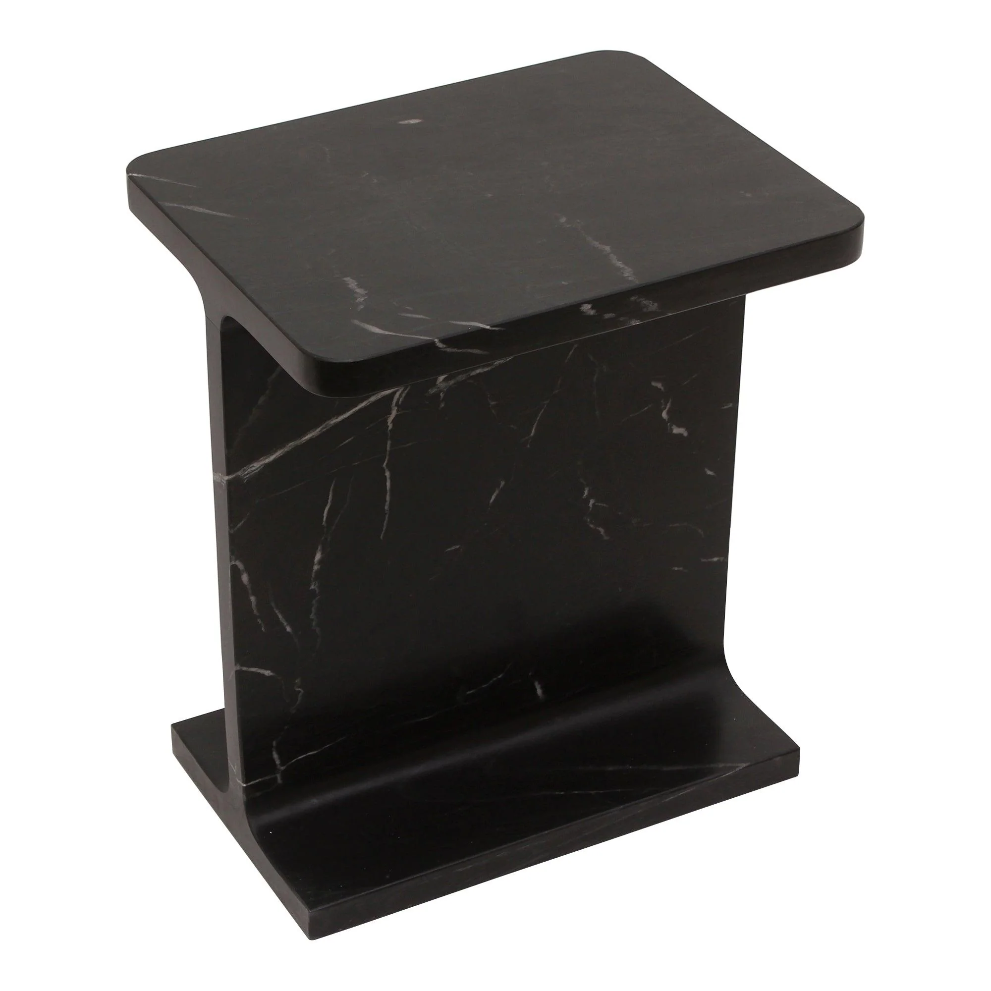 Tullia Accent Table Black - Frankwebs