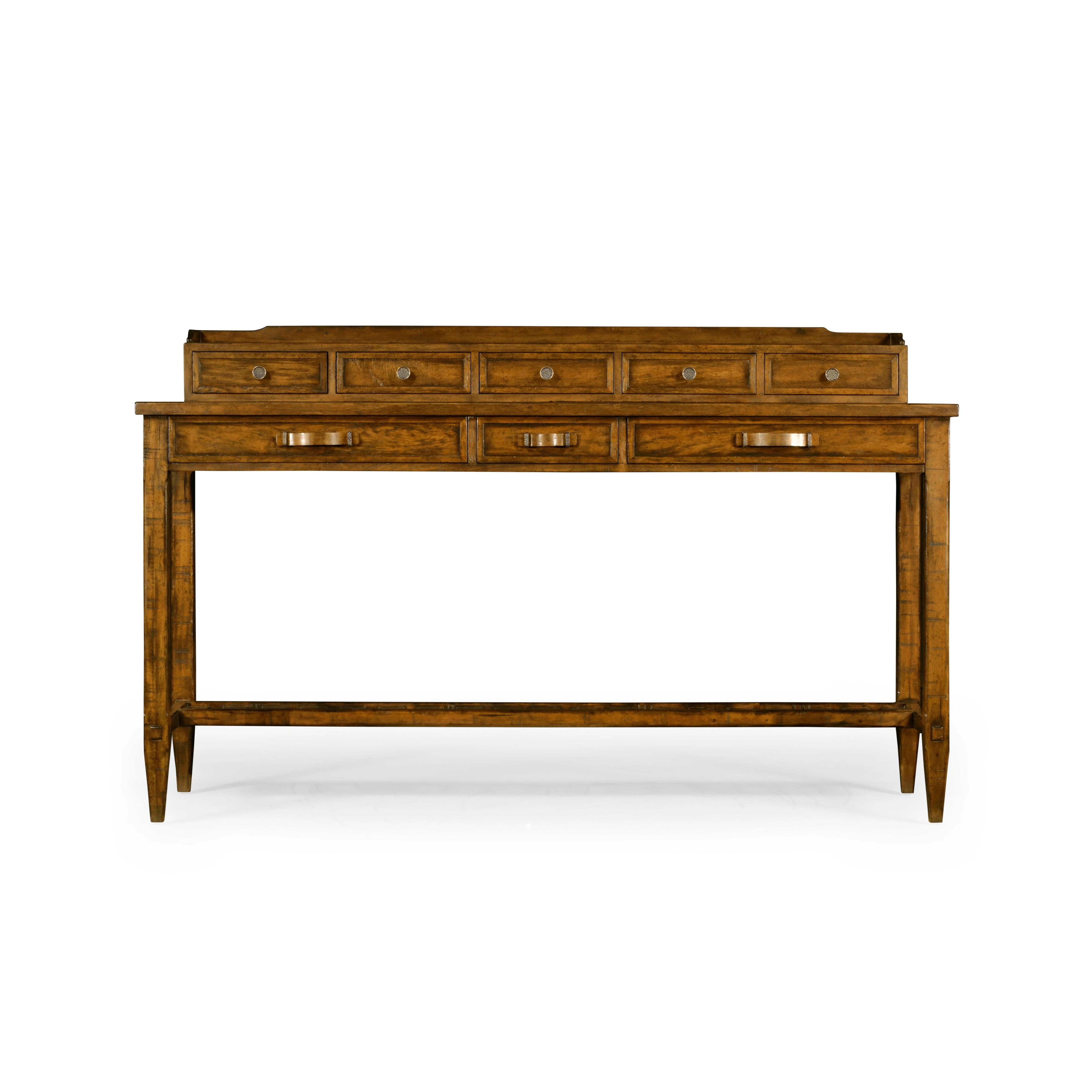 Casual Accents Country Walnut Accent Console - Frankwebs