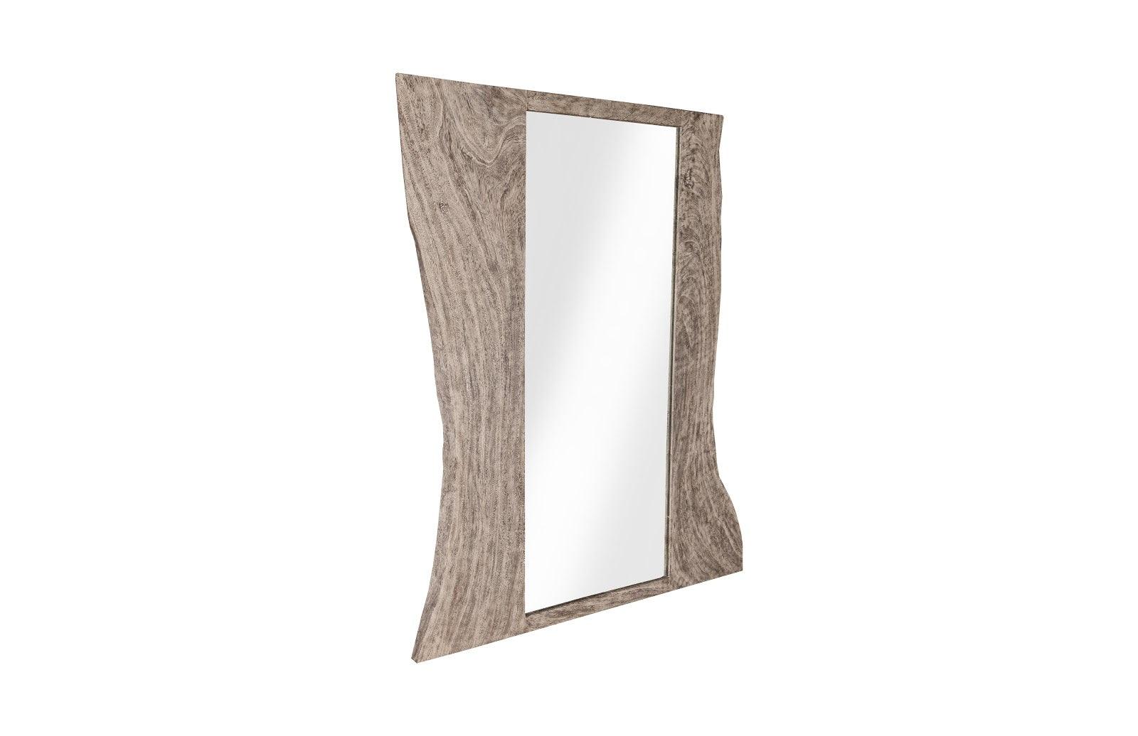 Split Slab Mirror, Gray Stone - Frankwebs