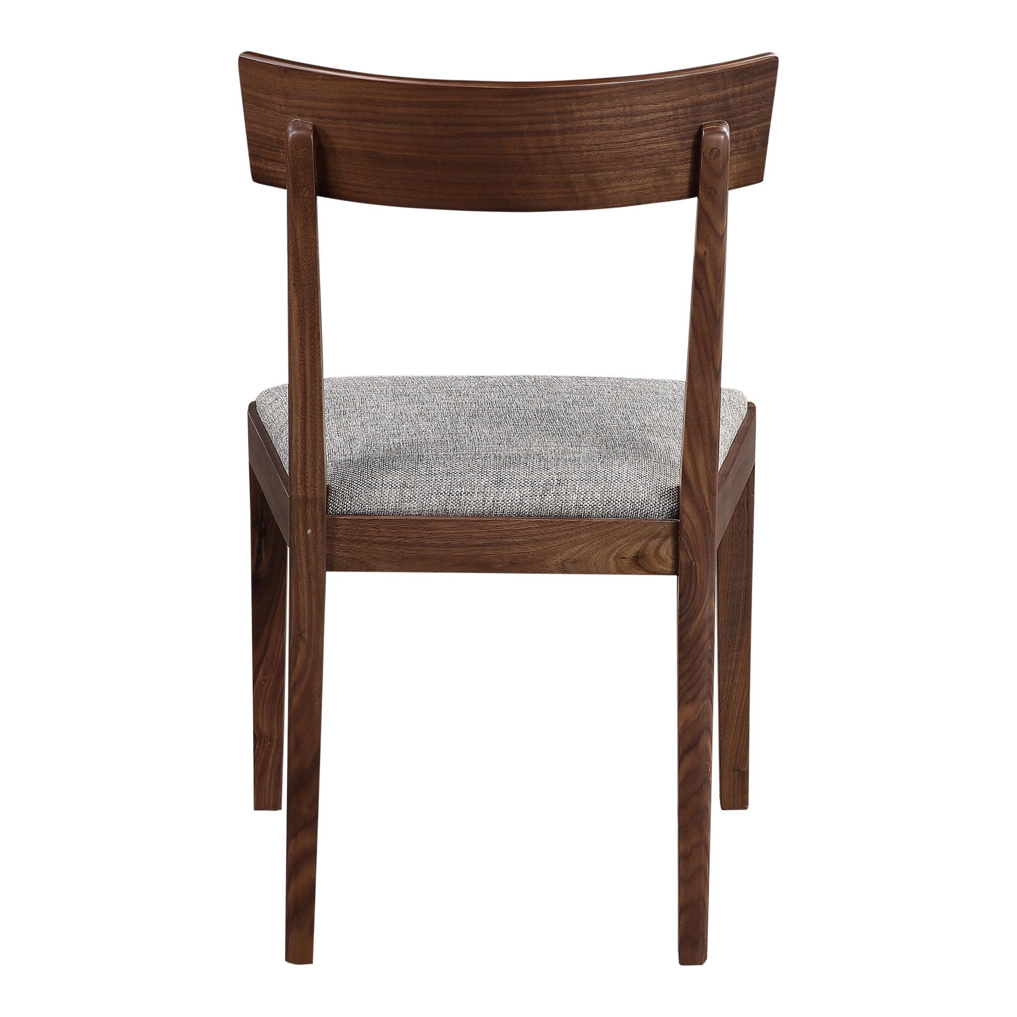 Leone Dining Chair Walnut - Set Of Two - Frankwebs