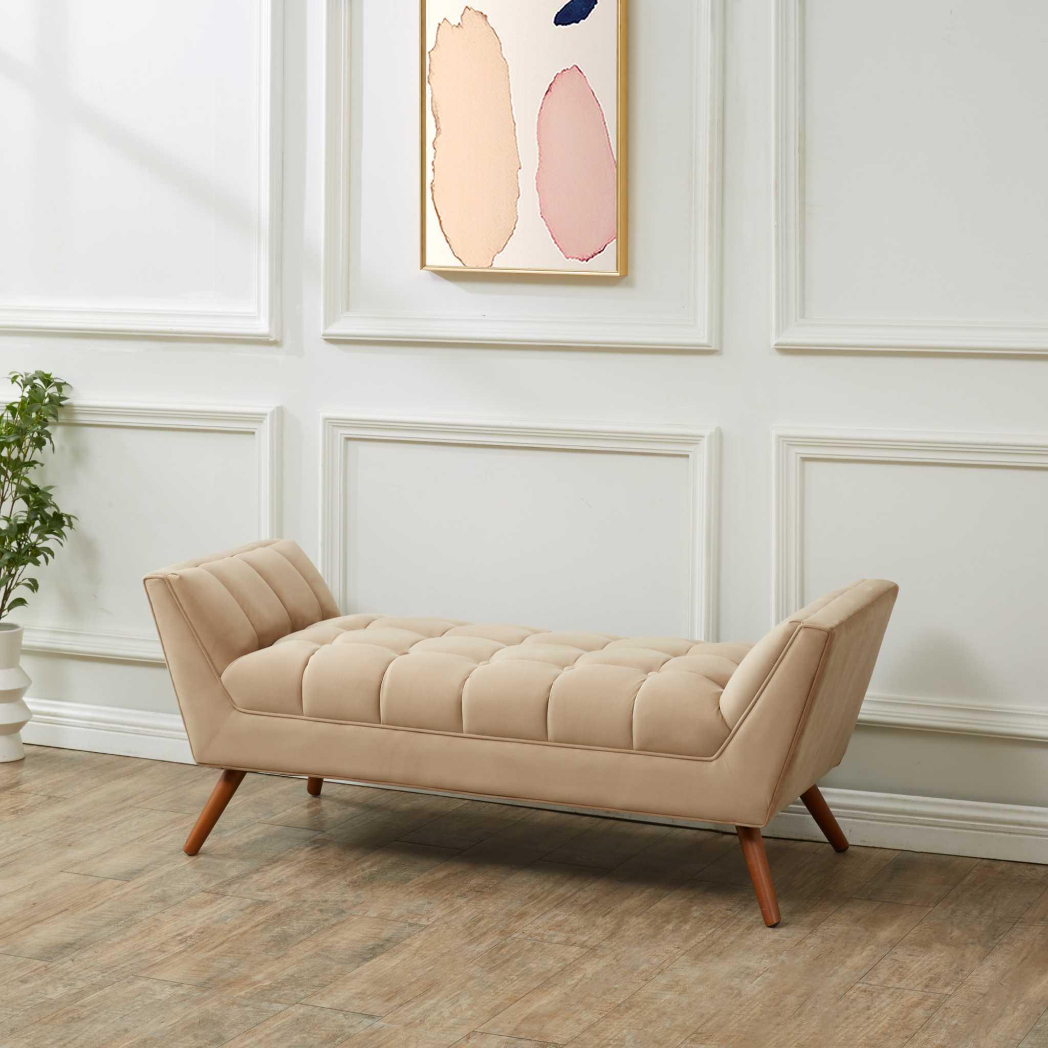 DAMIAN TUFTED BENCH - Frankwebs