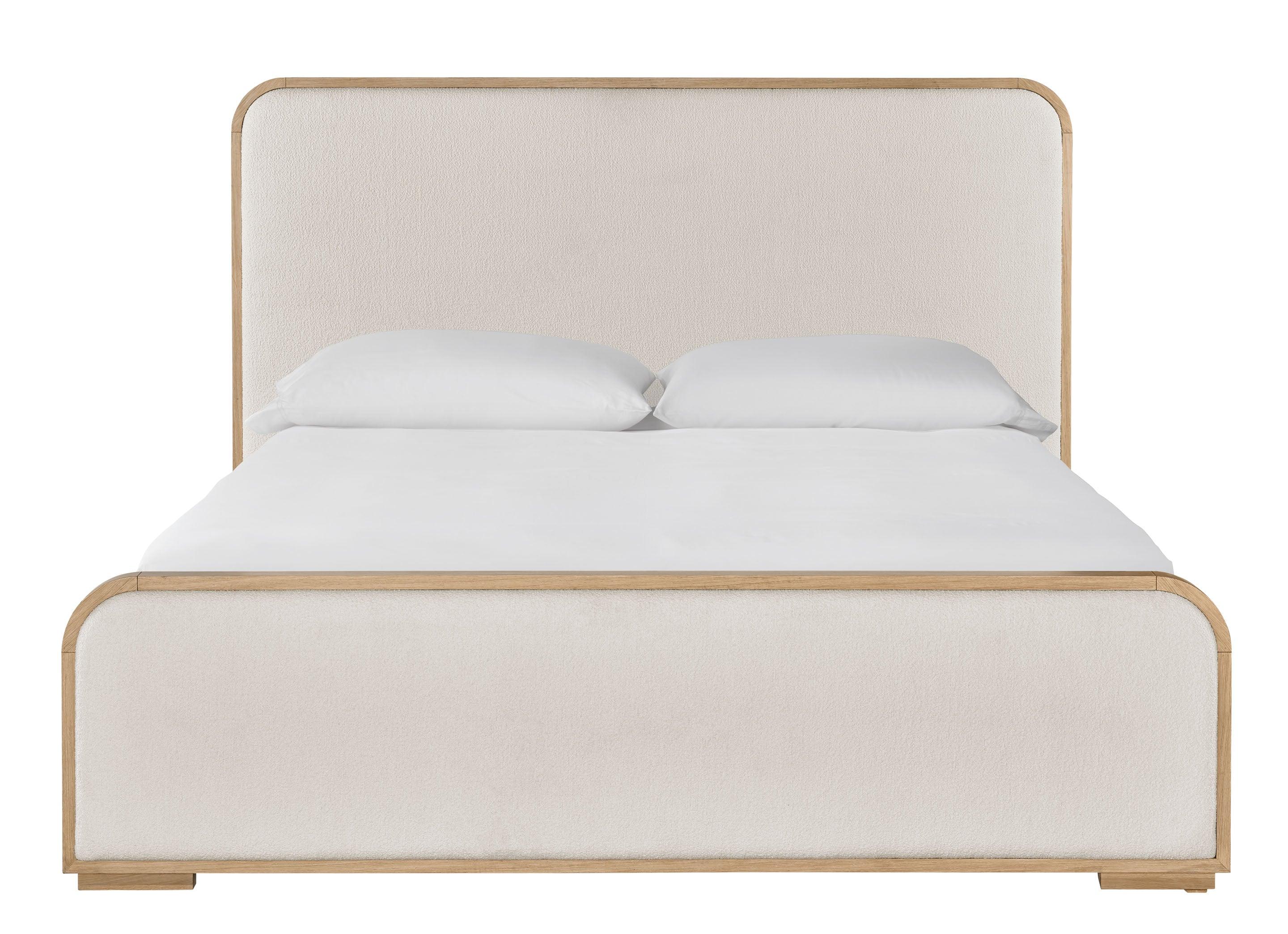 Modern Nomad Upholstered Panel Bed - Frankwebs