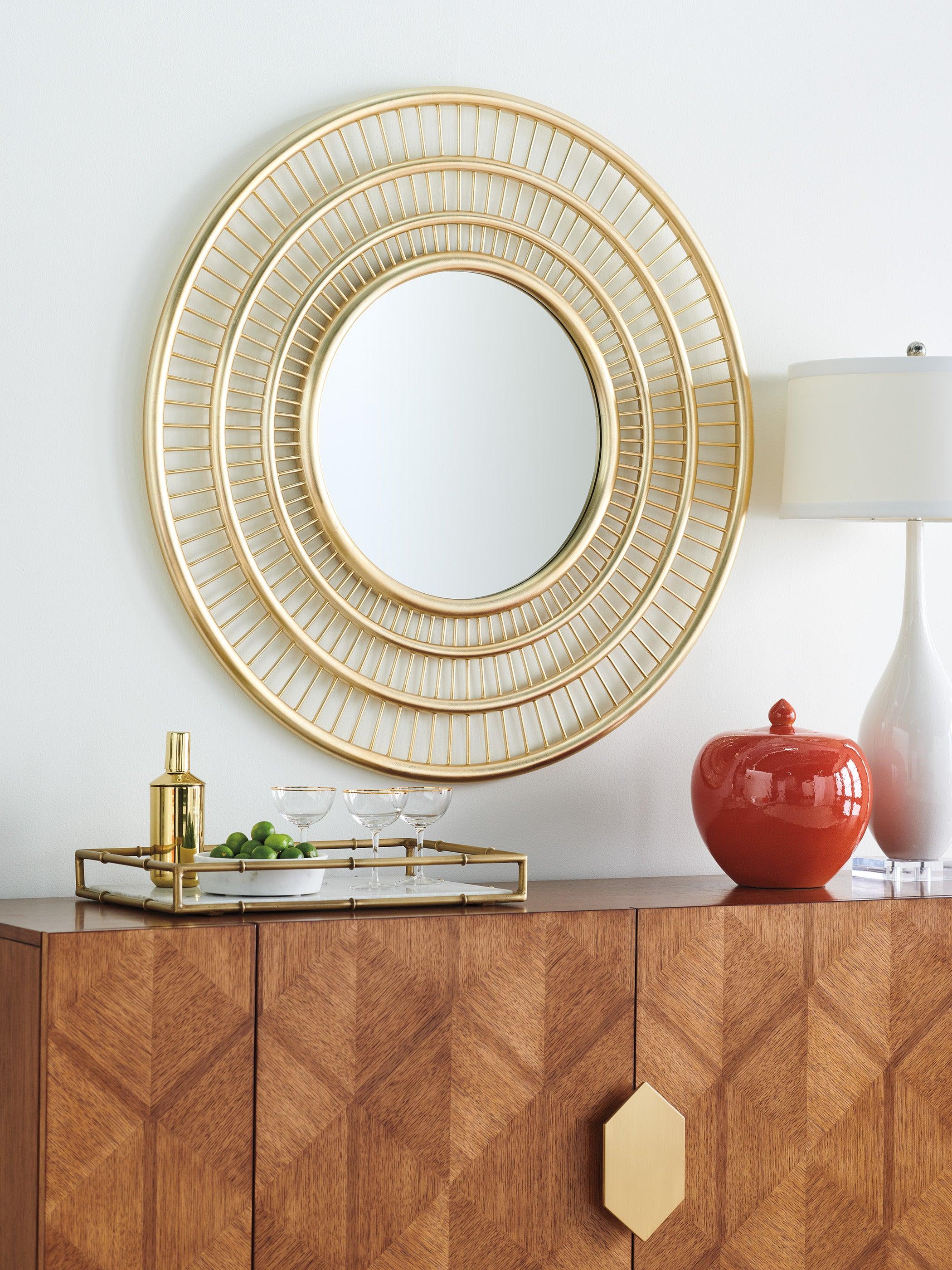 Palm Desert Ambrose Round Mirror - Frankwebs