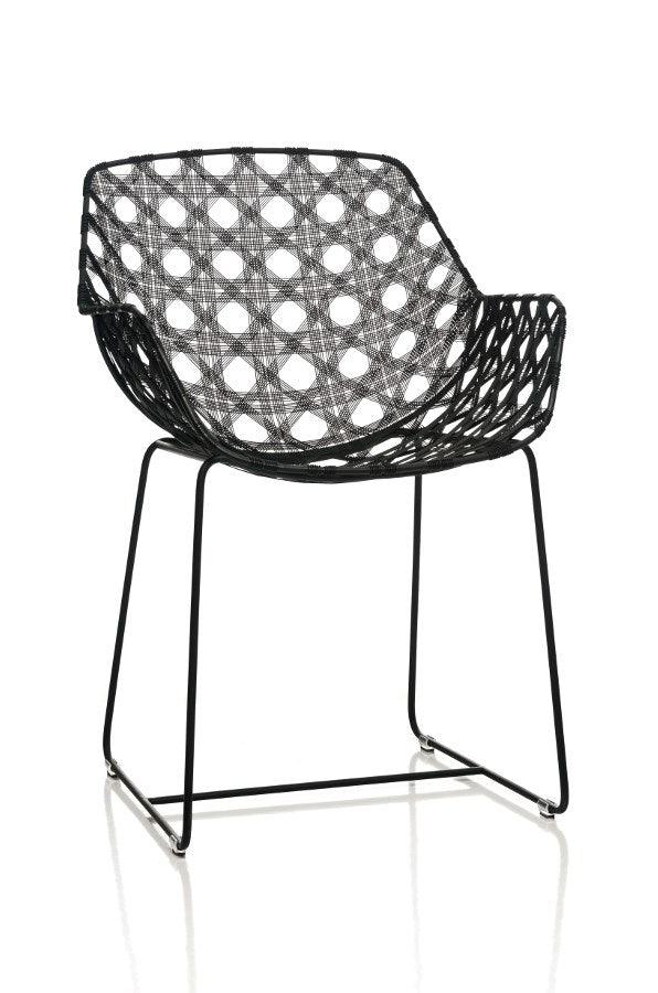 Octa Arm Chair, Black - Frankwebs
