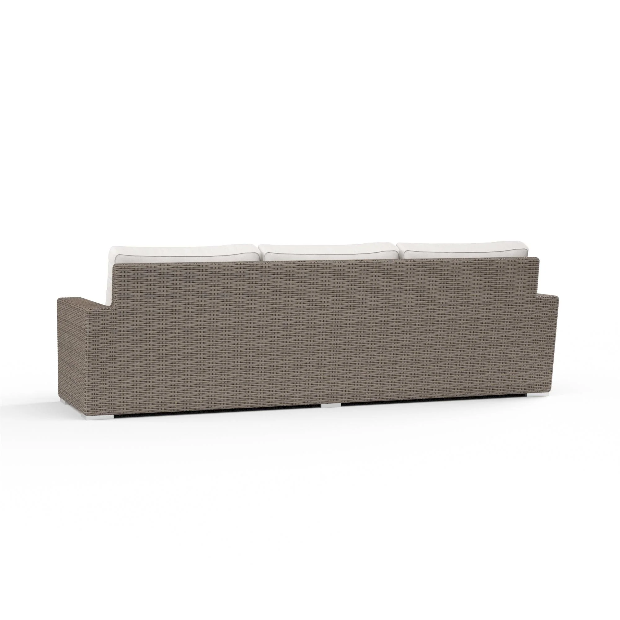 Coronado Sofa in Canvas Flax w/ Self Welt - Frankwebs