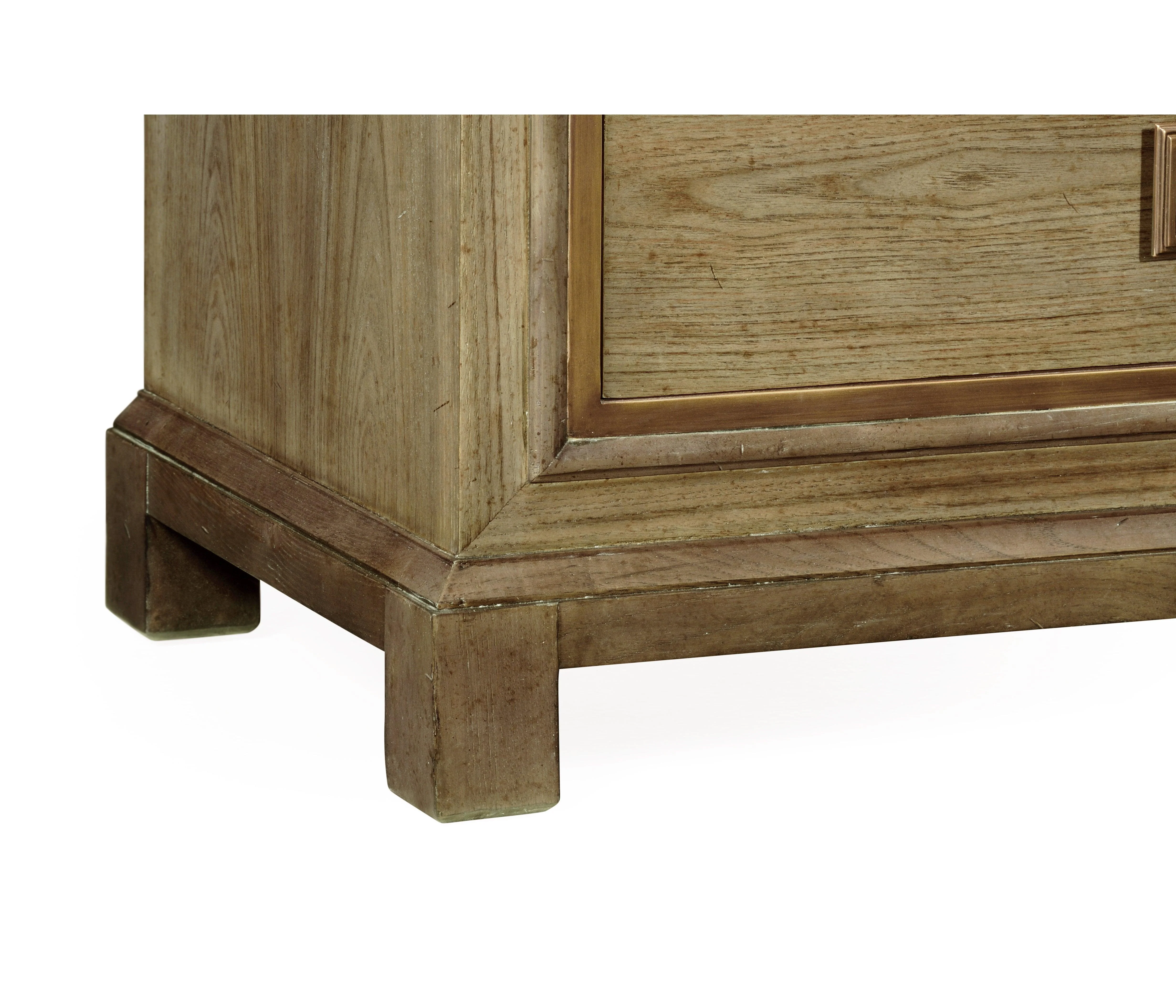 Traditional Accents Nightstand in Light Grey Chestnut - Frankwebs