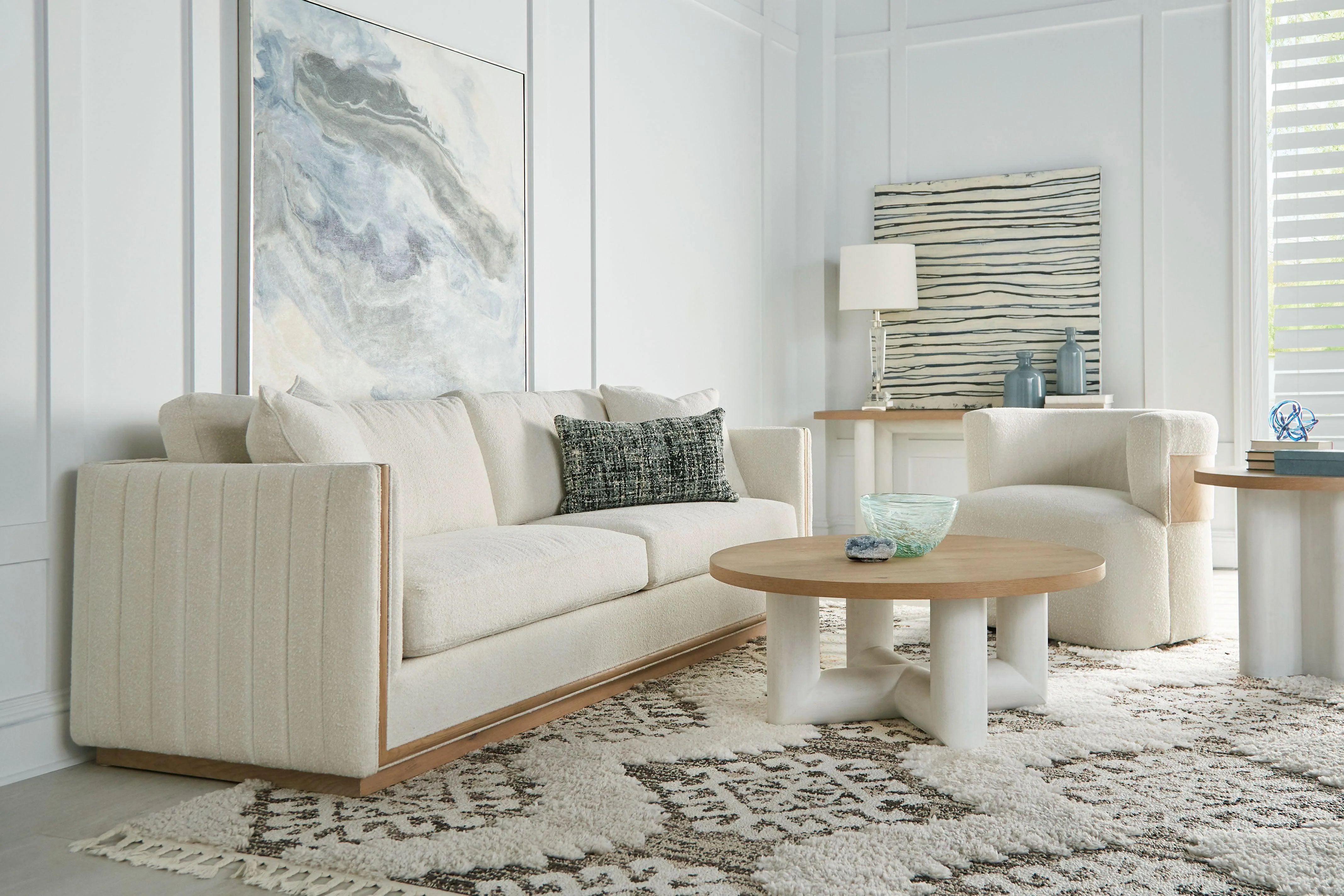 Garrison Round Cocktail Table - Frankwebs