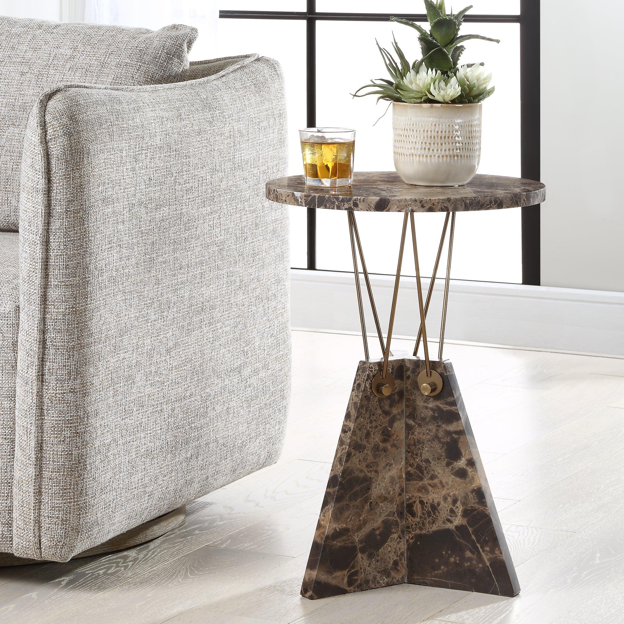 Levitate Marble Accent Table - Frankwebs