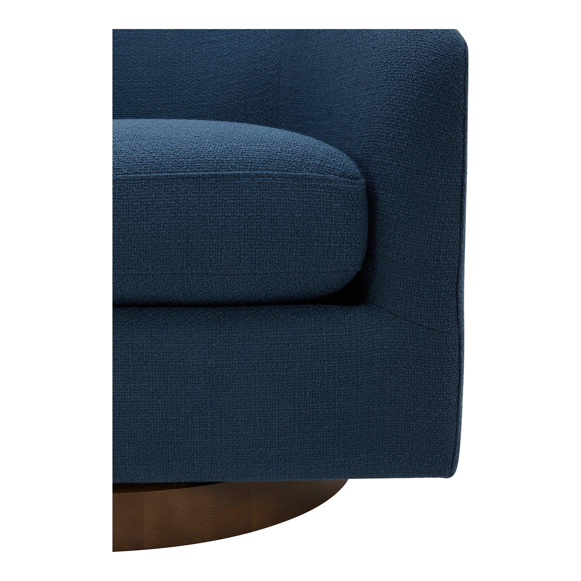 Oscy Swivel Chair Dark Atlantic - Frankwebs