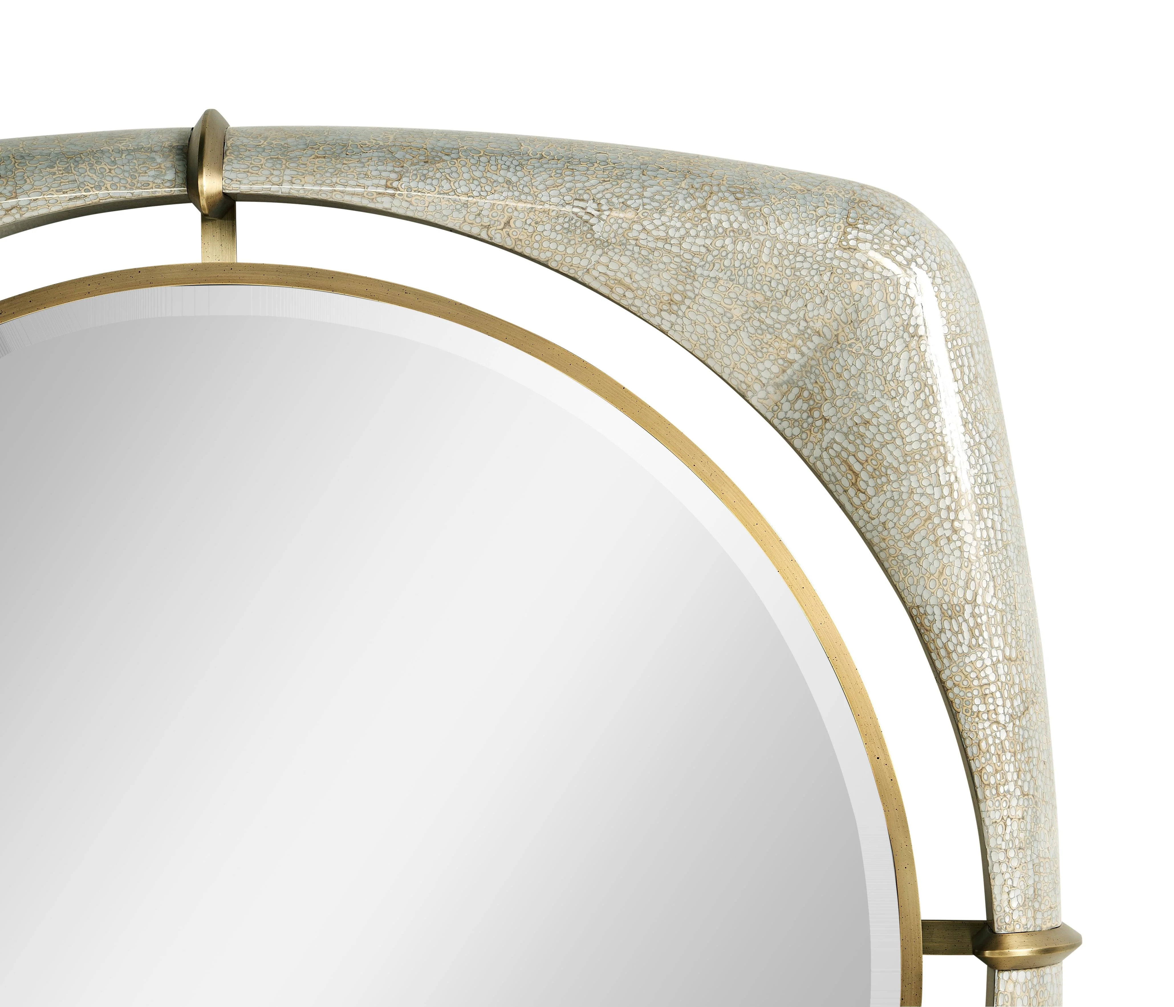 Toulouse Eggshell Mirror 42