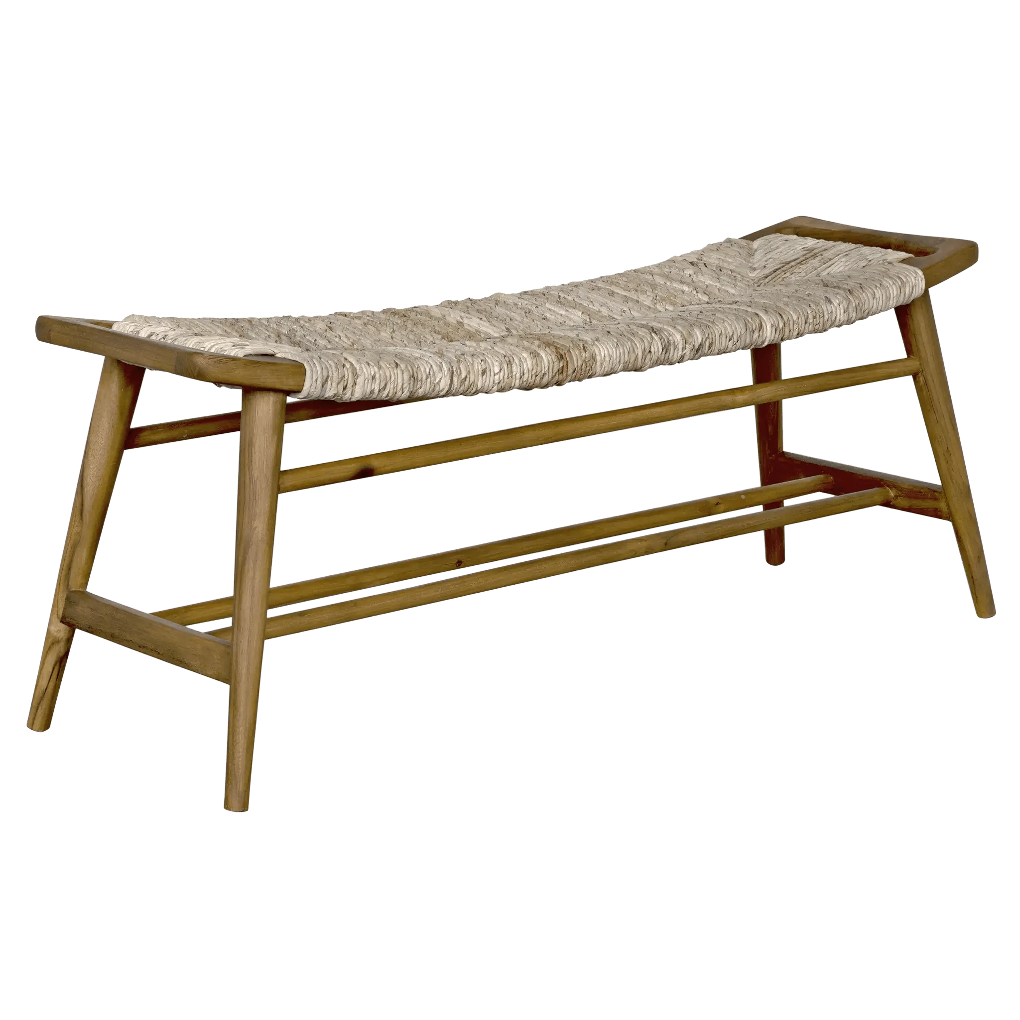 Stockholm Bench with Woven - Frankwebs