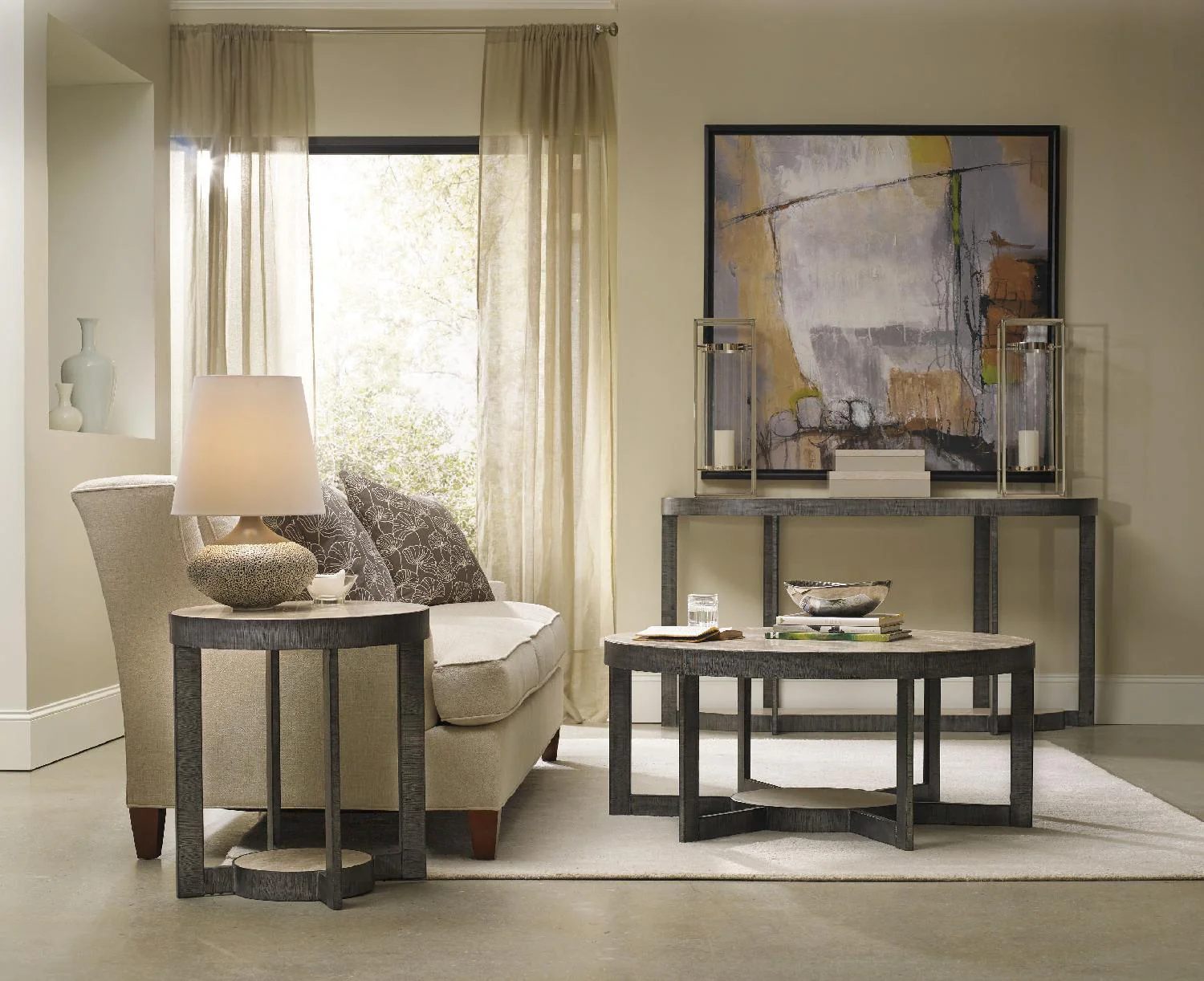 Mill Valley Round End Table - Frankwebs