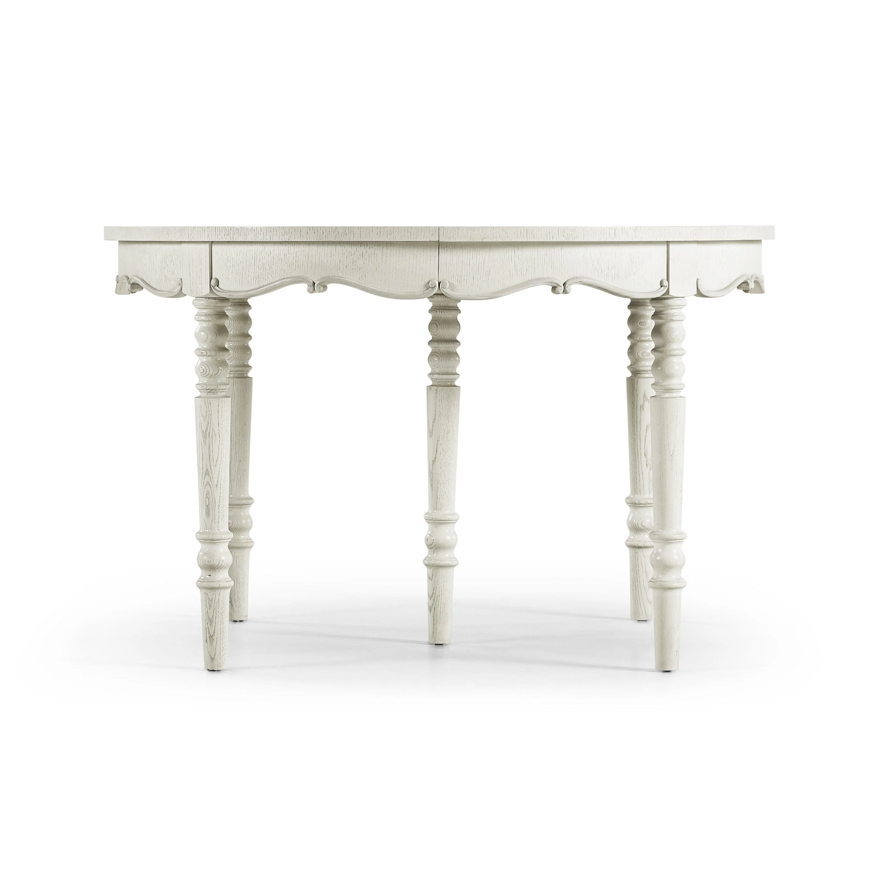 White Lenticular Dining Table - Frankwebs