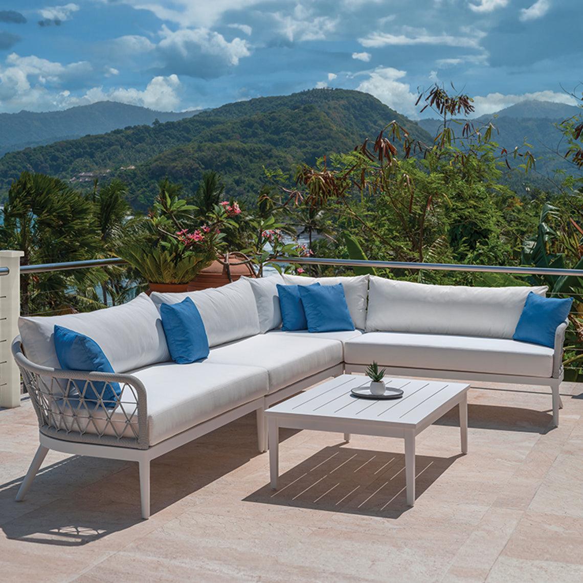 Nevis Sectional - Left Arm (Facing) Settee - Frankwebs