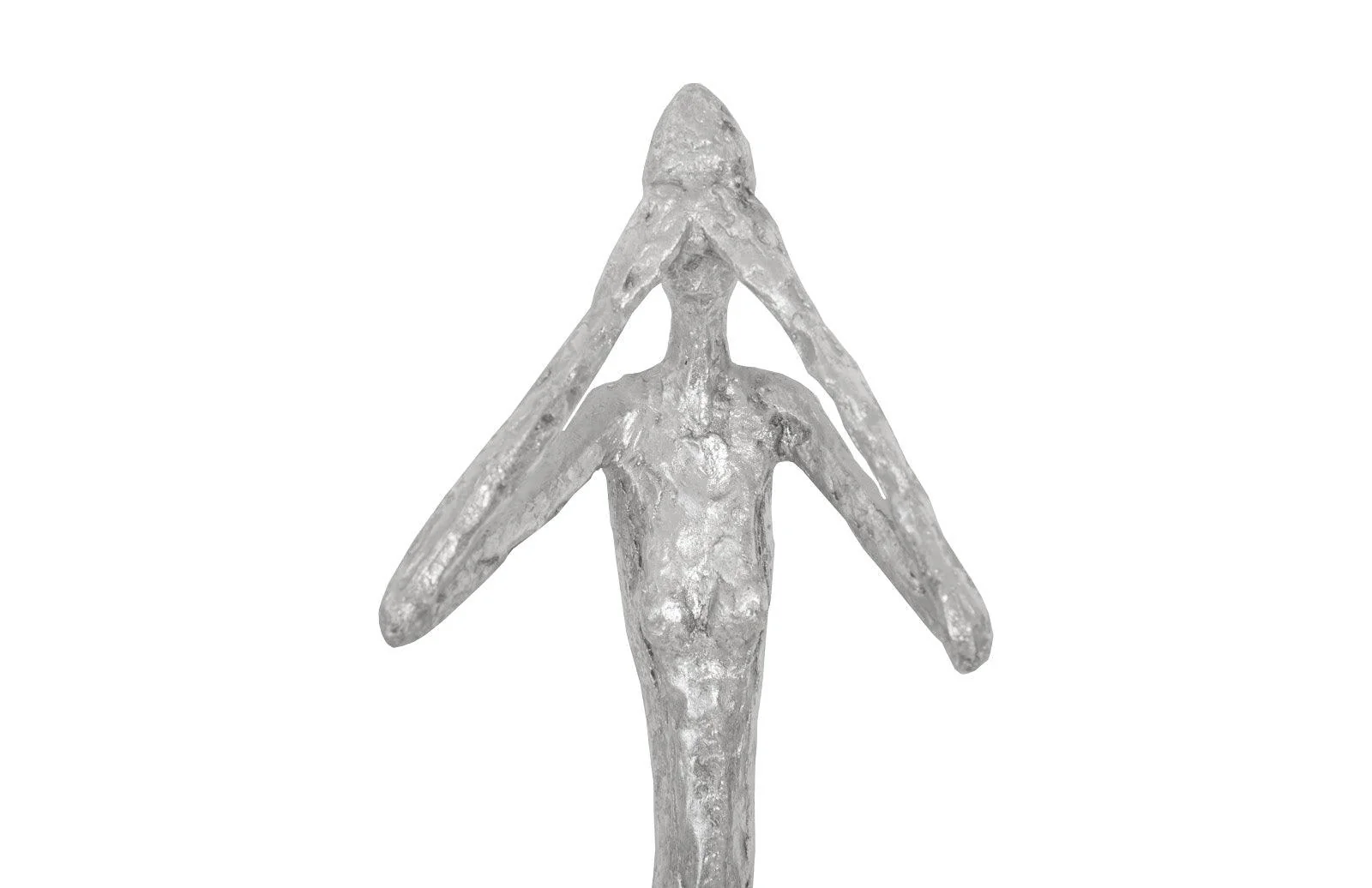 See,Hear,Speak no Evil Set of 3 Silver Leaf, Silver Leaf, Set Of 3 - Frankwebs