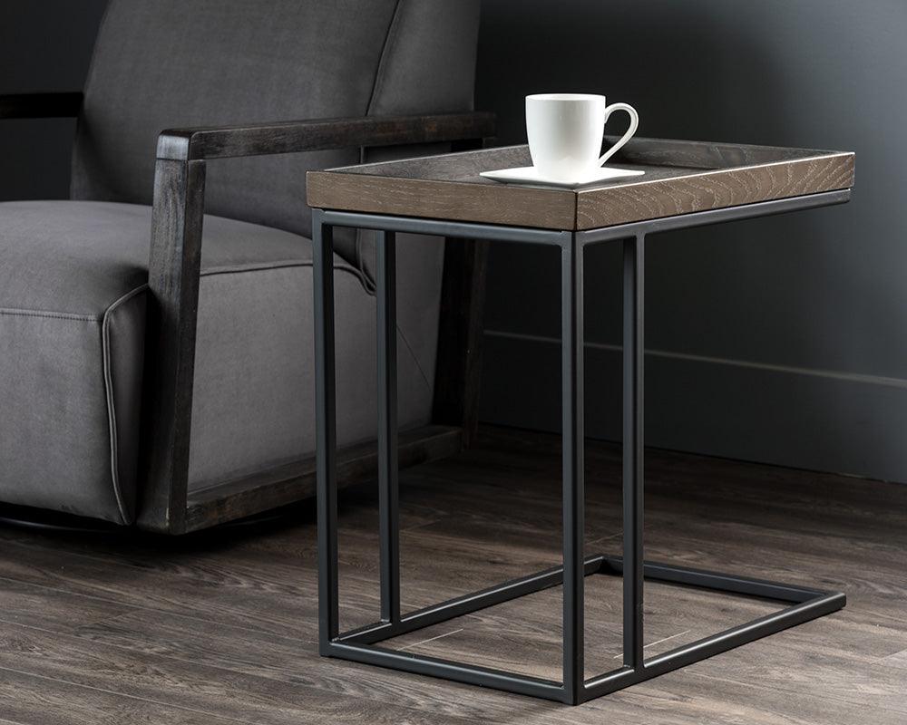 Arden C-Shaped End Table - Frankwebs