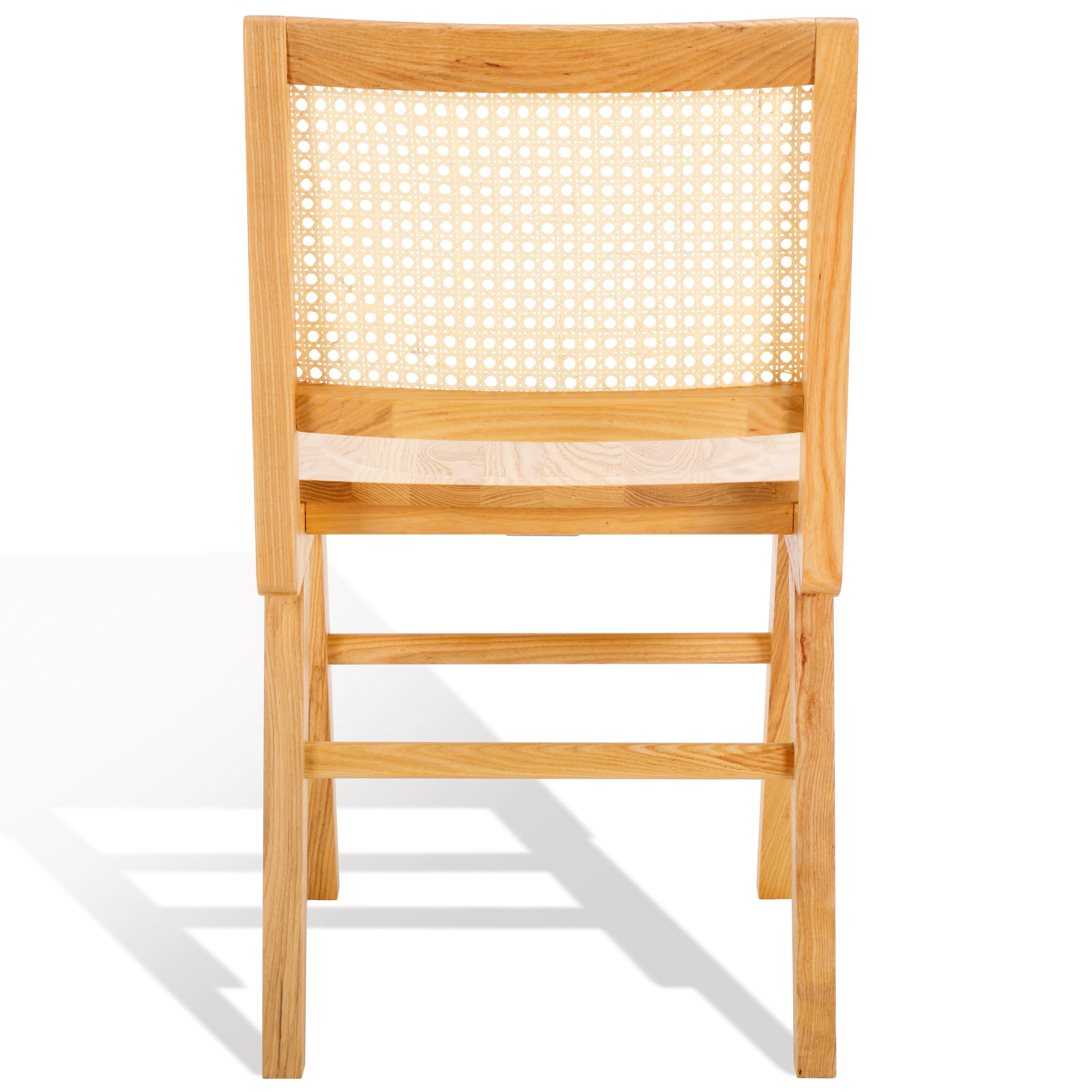 HATTIE FRENCH CANE WOOD SEAT DINING CHAIR - Frankwebs