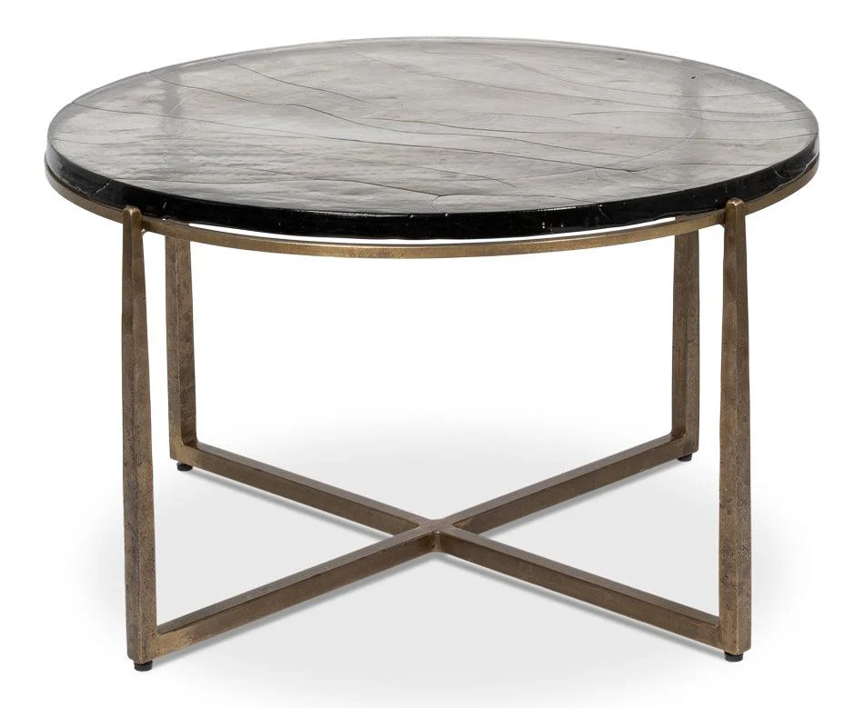 Dorsey Round Coffee Table - Frankwebs