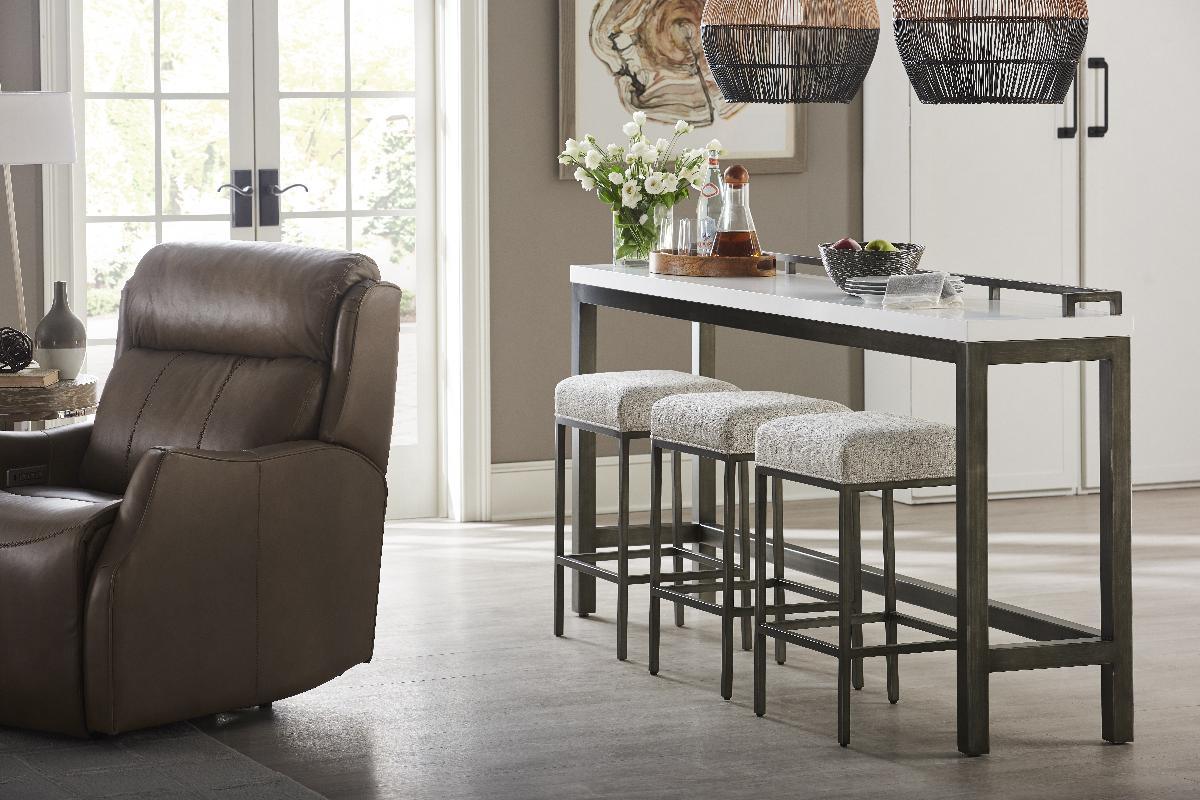 Curated Essence Console Table with Stools - Frankwebs