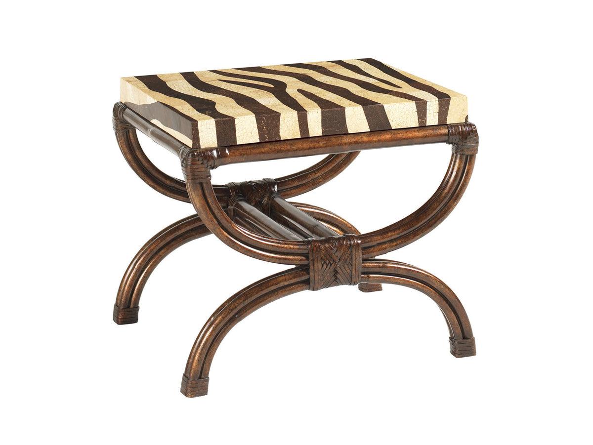 Royal Kahala Striped Delight Accent Table - Frankwebs