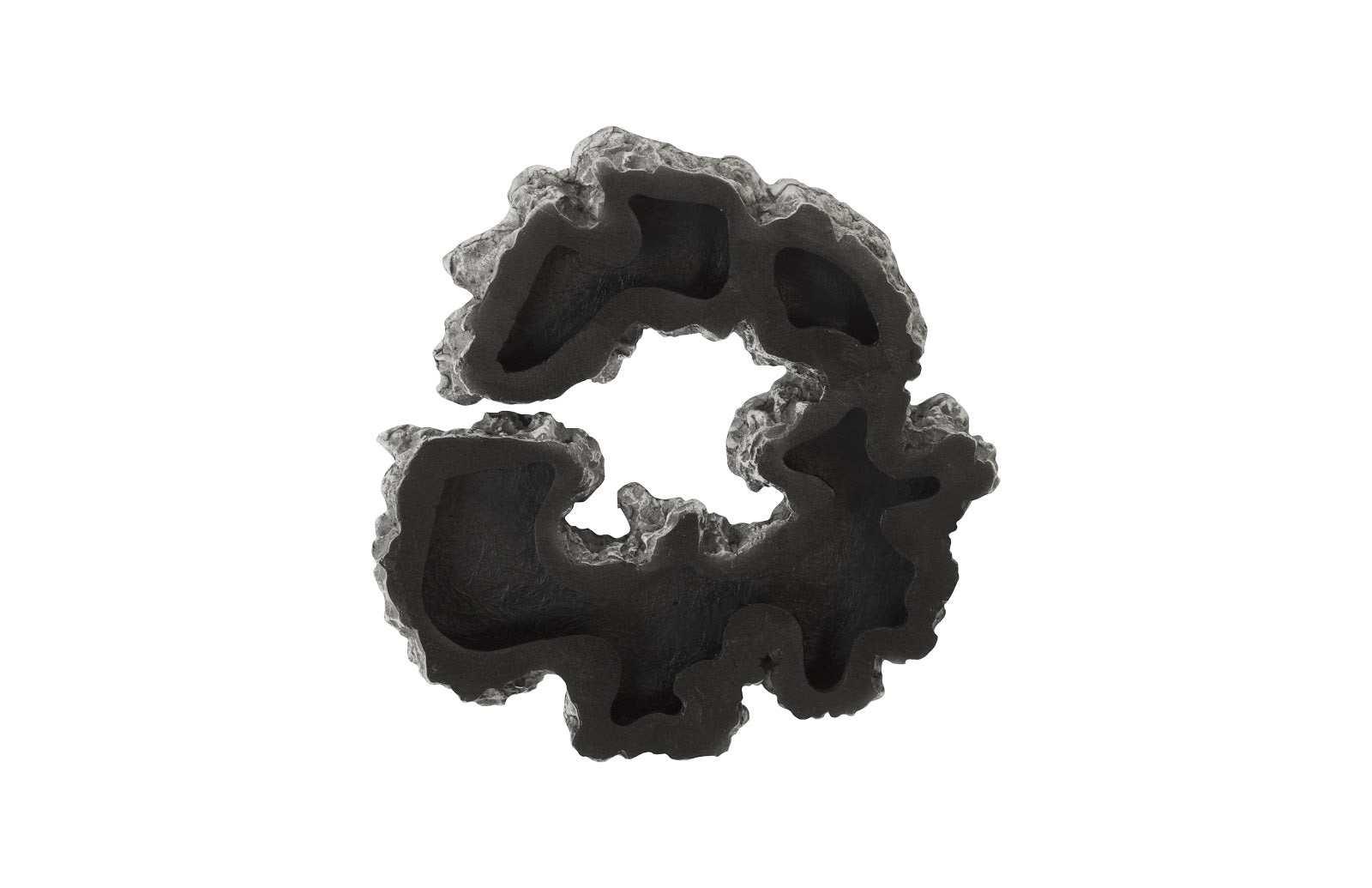 Lava Slice Wall Art, Resin, Stainless Steel, SM - Frankwebs