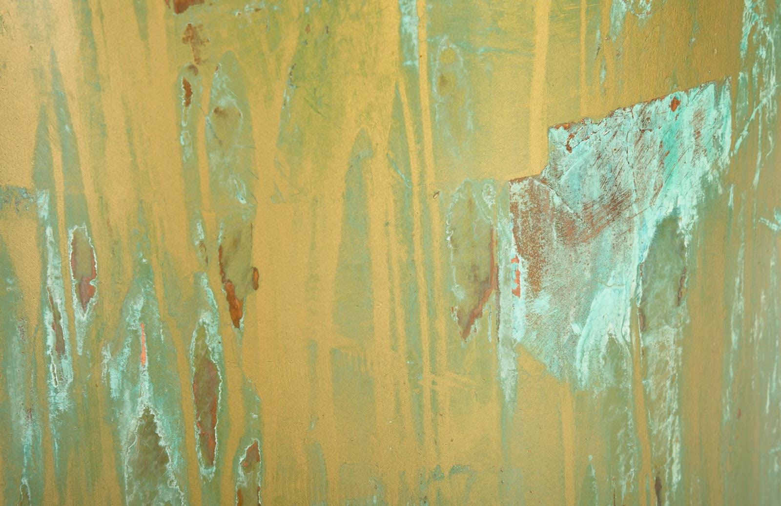 Button End Table, Lichen Finish - Frankwebs