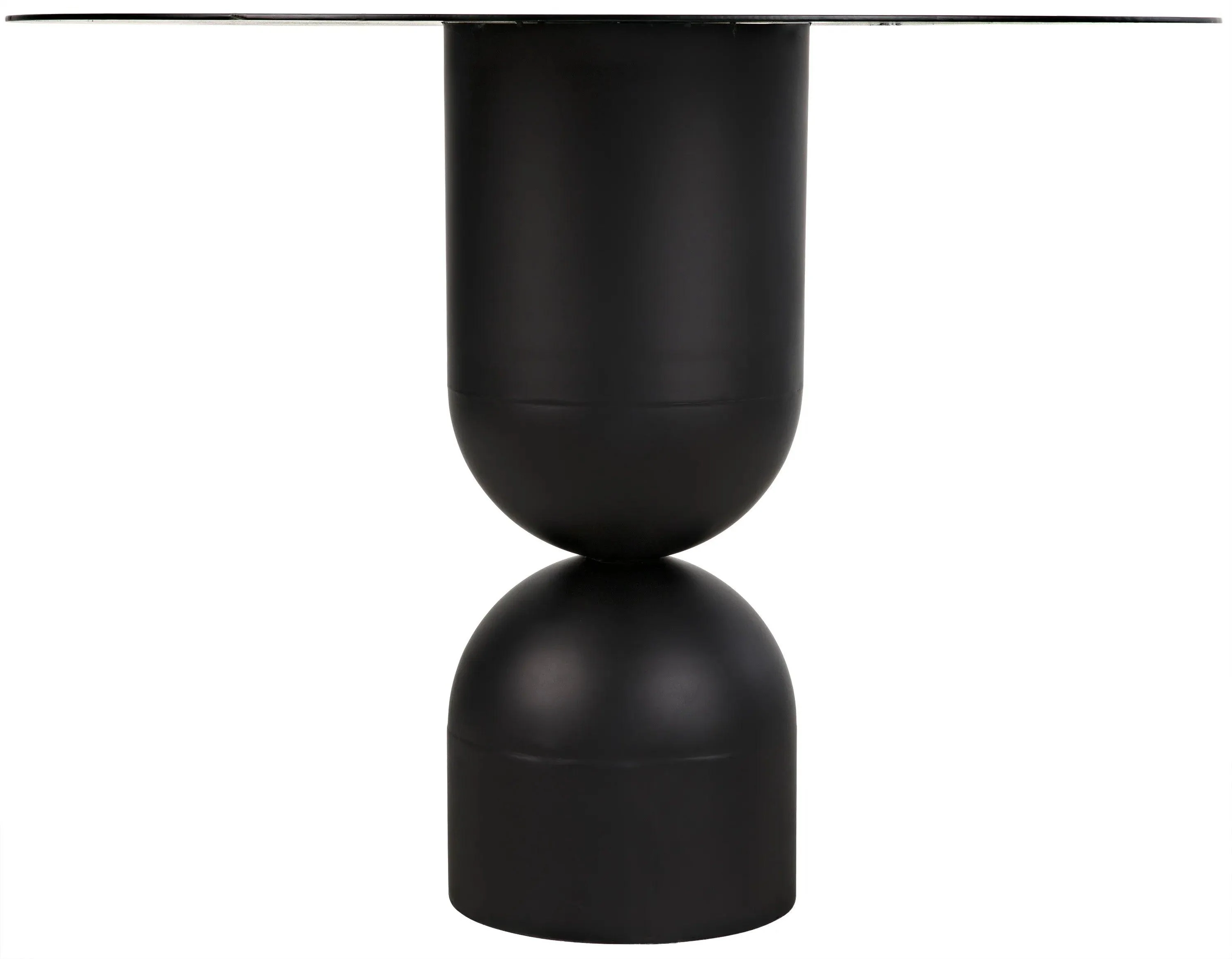 Wanda Dining Table, Black Steel - Frankwebs