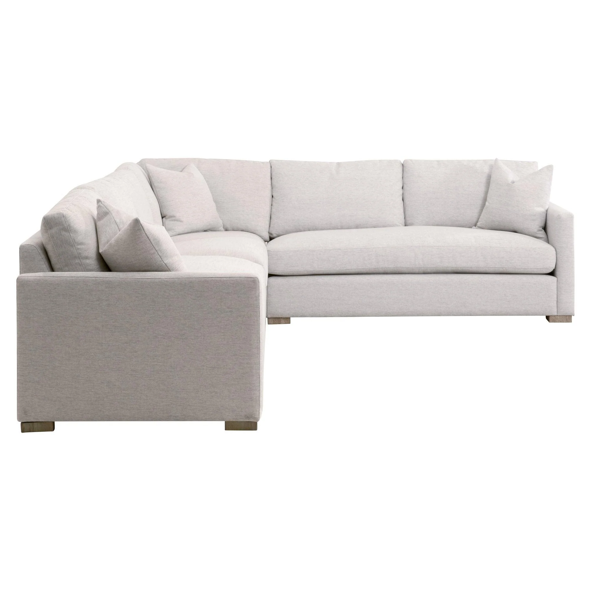 Clara Modular 2-Seat Left Slim Arm Sofa - Frankwebs