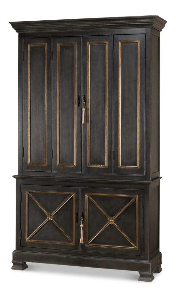 Painted Directoire Style Bookcase - Frankwebs