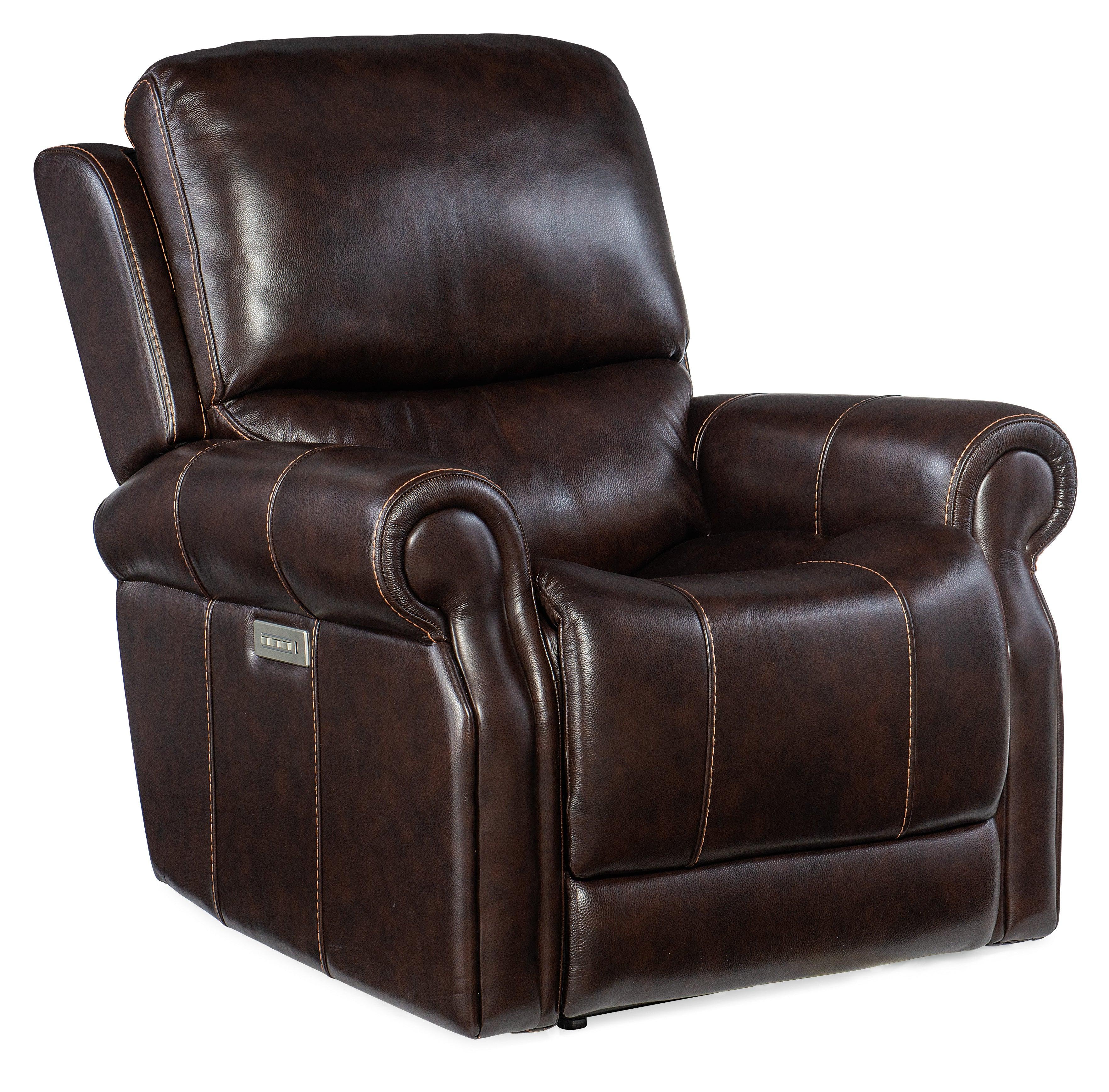 Eisley Power Recliner with Power Headrest and Lumbar - Frankwebs