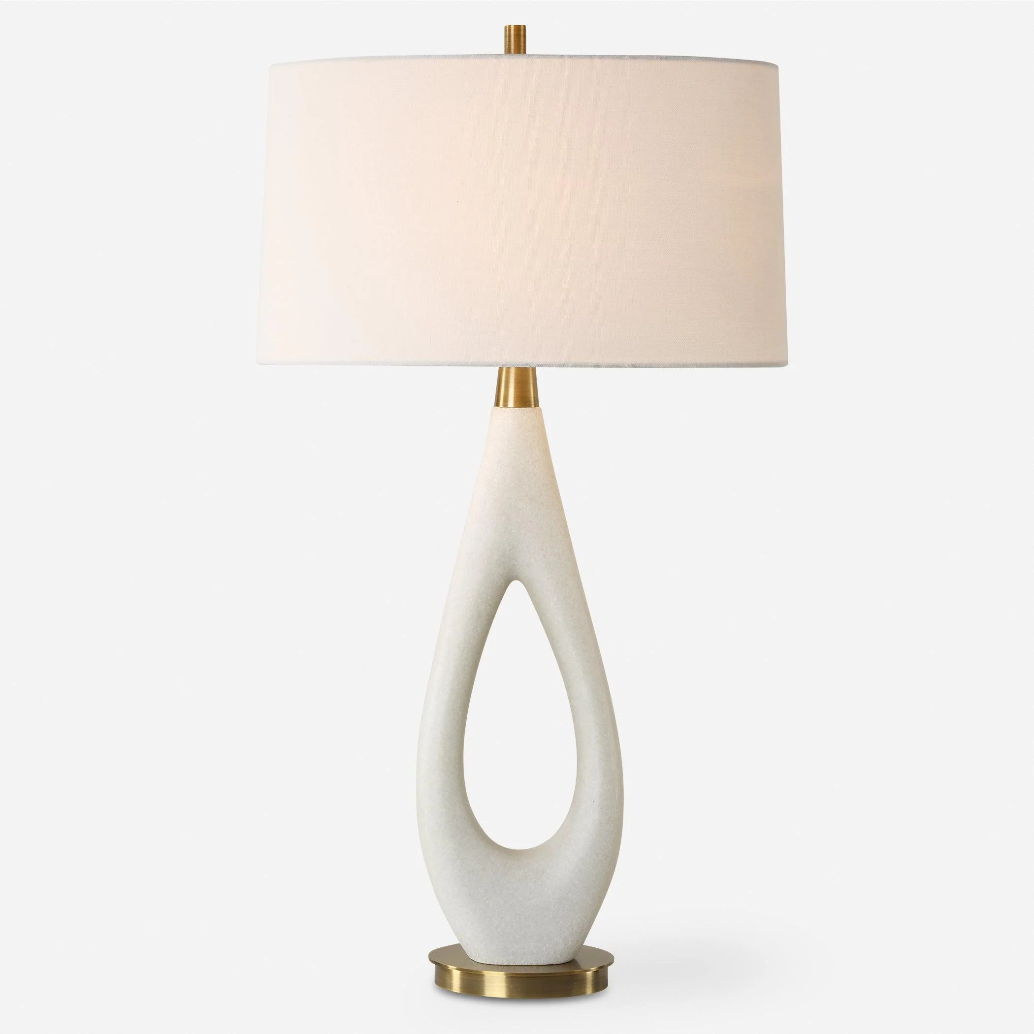 Promenade White Table Lamp - Frankwebs