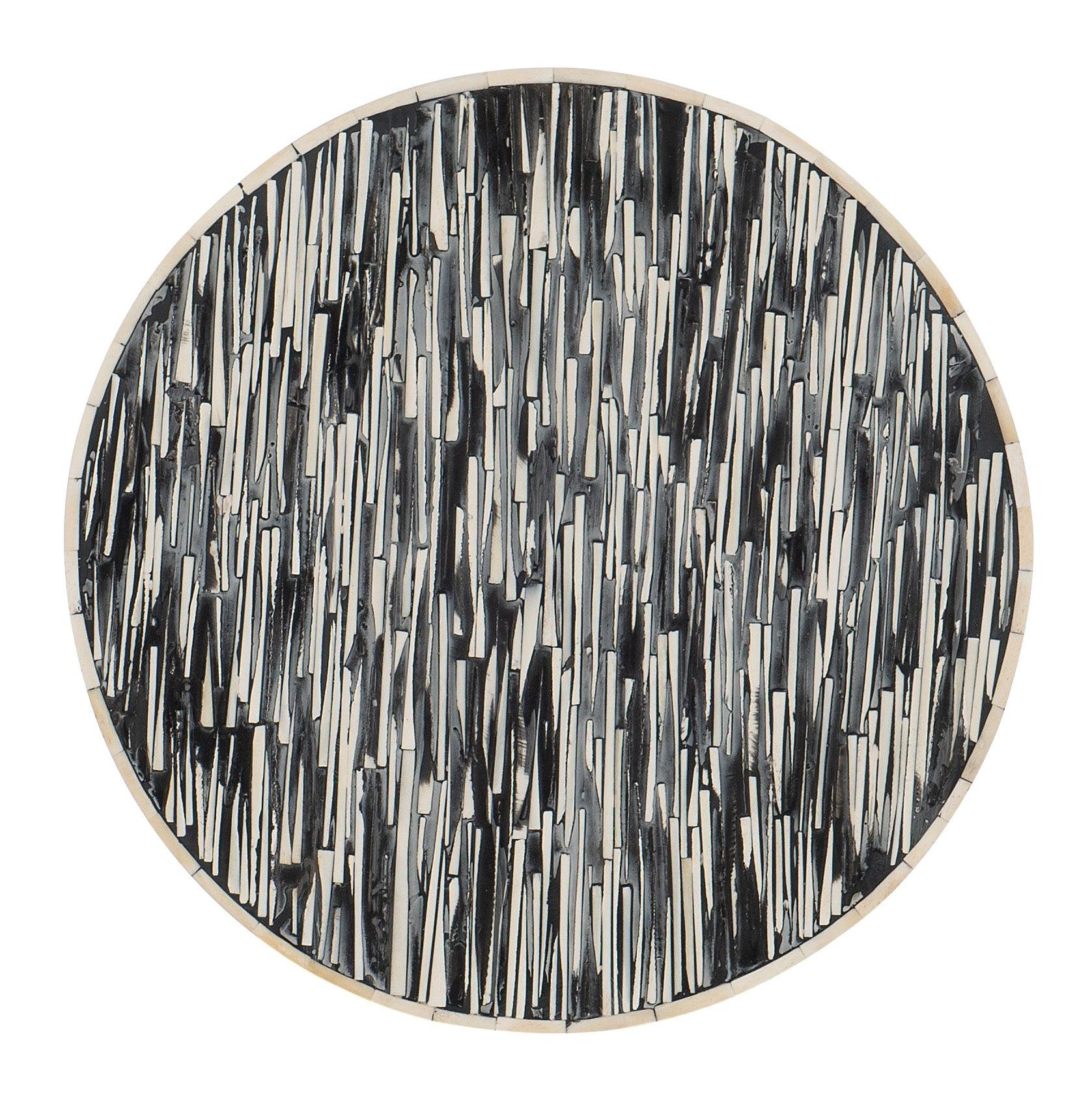 Melange Callum Round Accent Table - Frankwebs