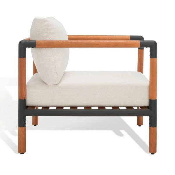 TOMMY METAL AND WOOD PATIO CHAIR - Frankwebs