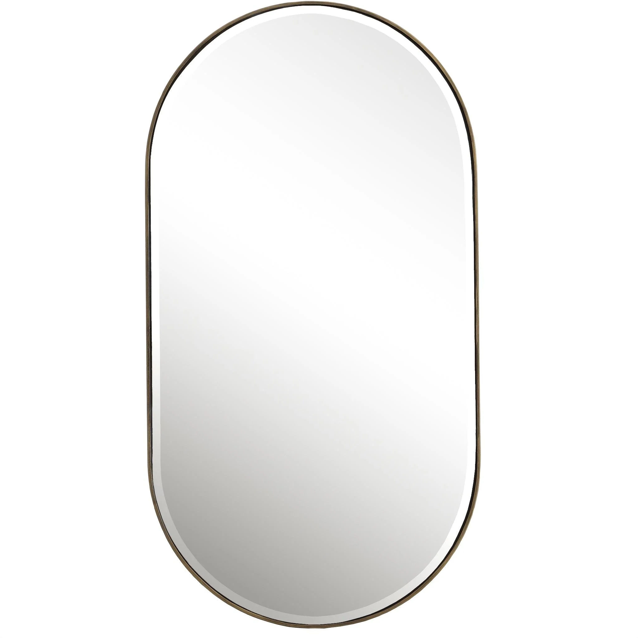 Lago Oval Gold Mirror - Frankwebs