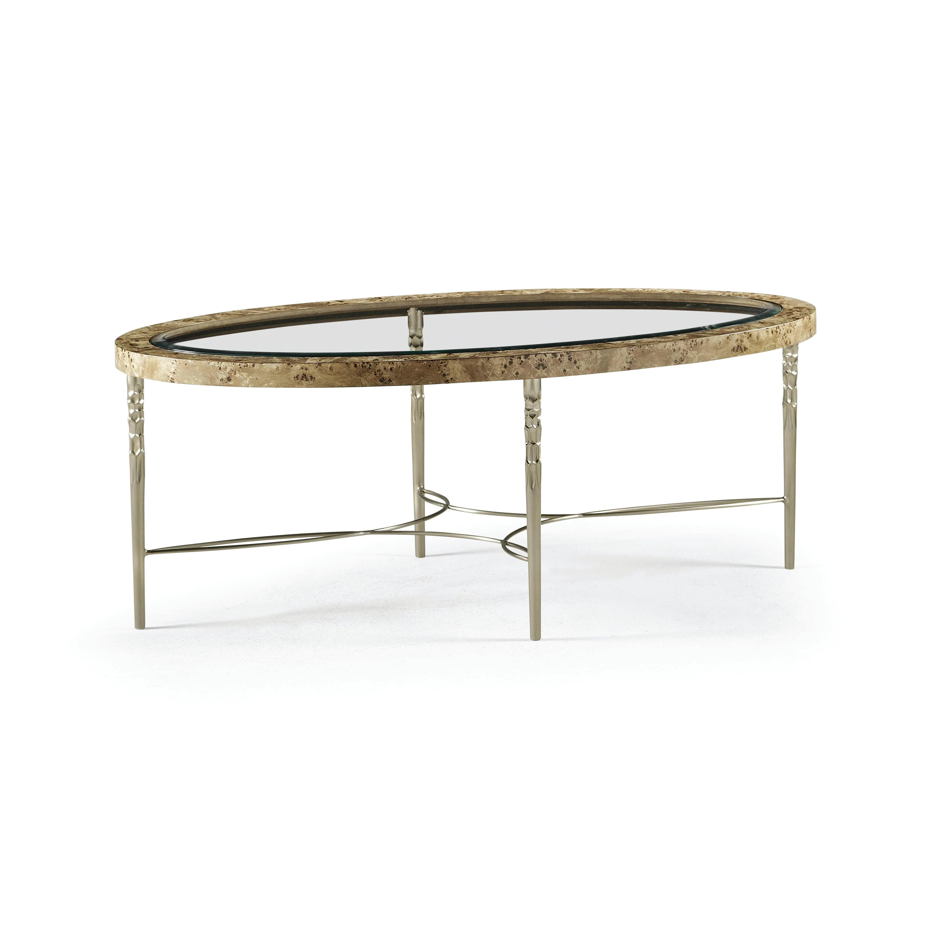 Reimagined Fulgurite Oval Cocktail Table - Frankwebs