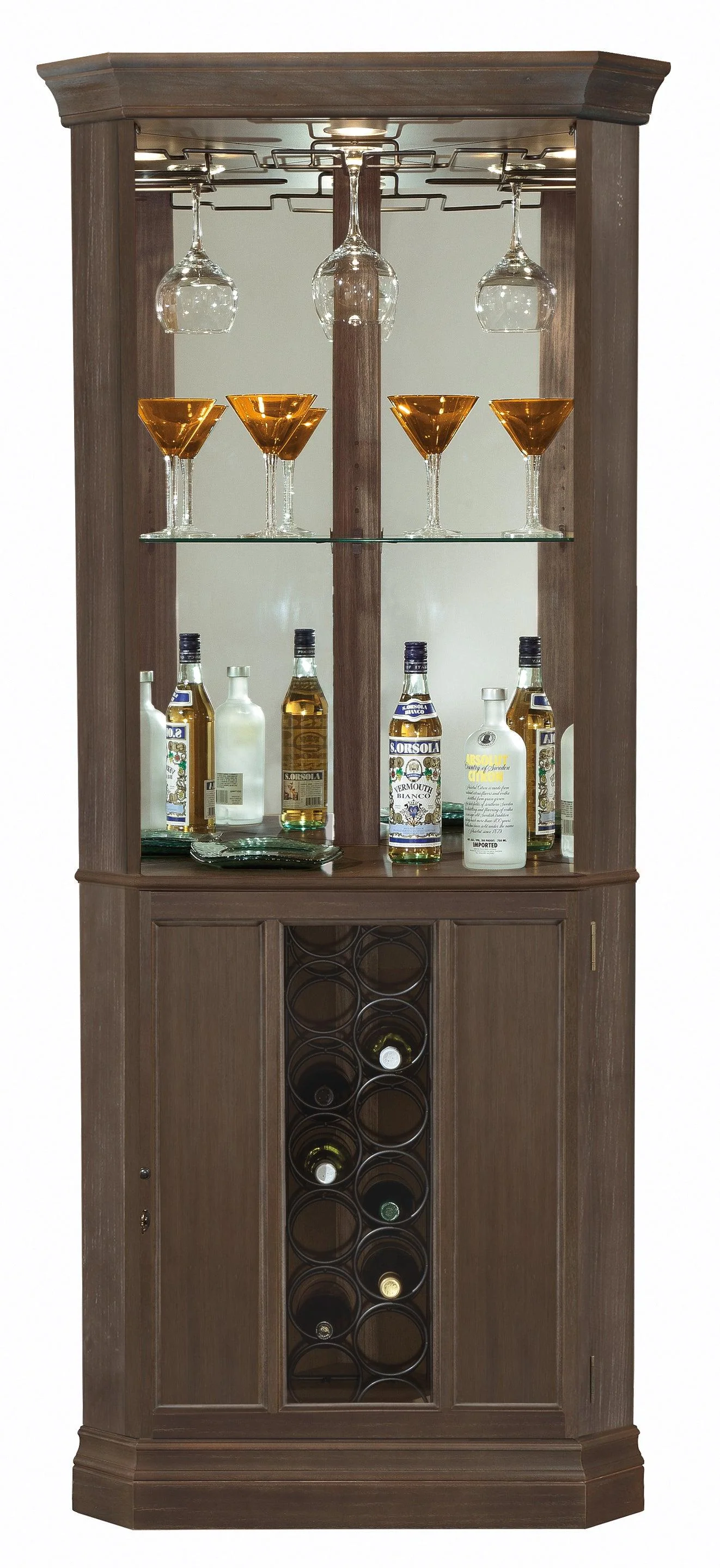 Piedmont IV Corner Wine Cabinet - Frankwebs
