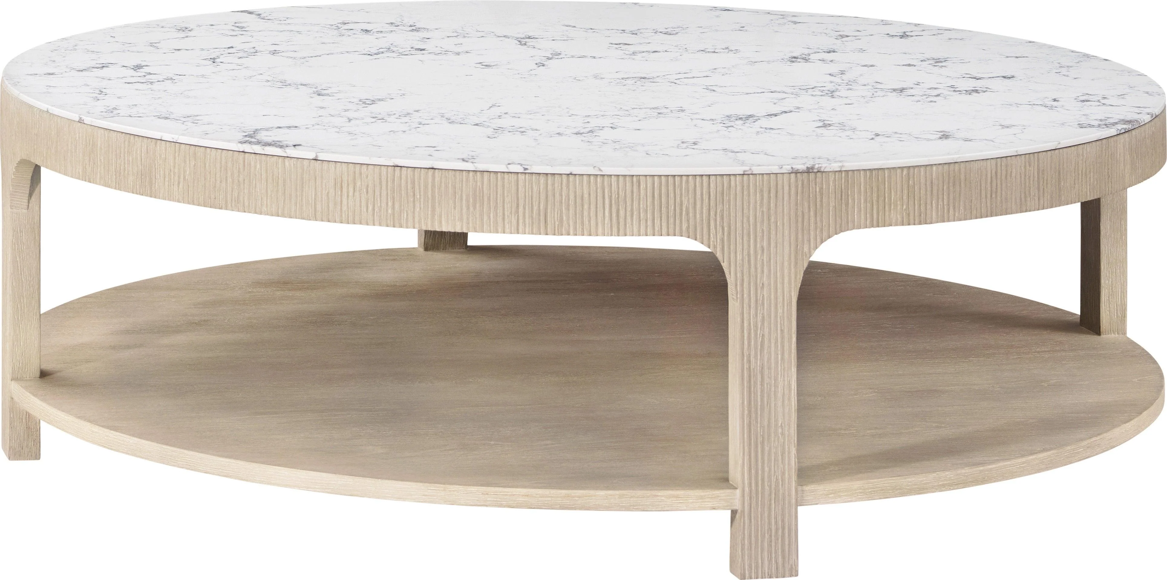 Horizon Round Quartz Cocktail Table - Frankwebs