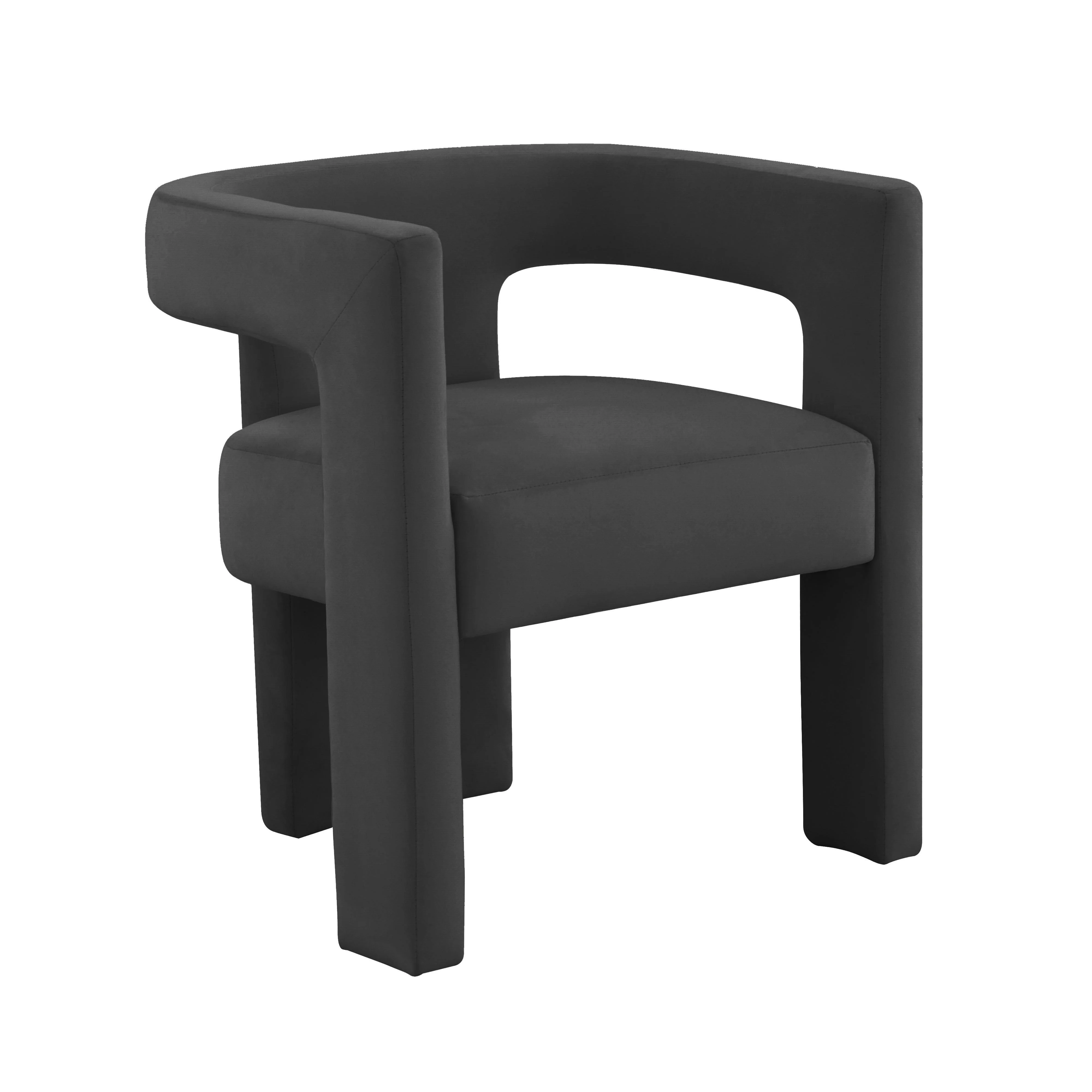Sloane Black Velvet Chair - Frankwebs