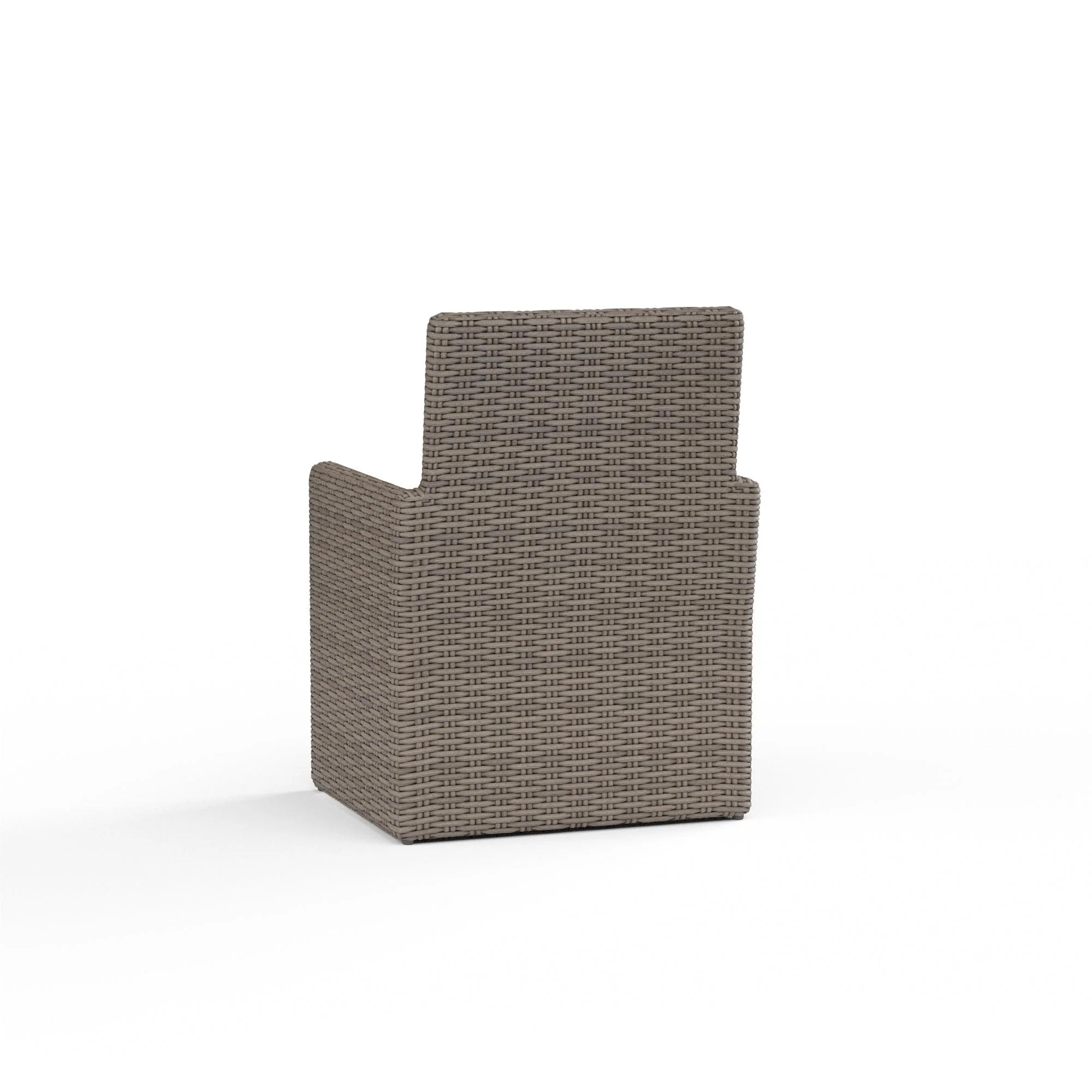 Coronado Dining Chair in Canvas Flax w/ Self Welt - Frankwebs