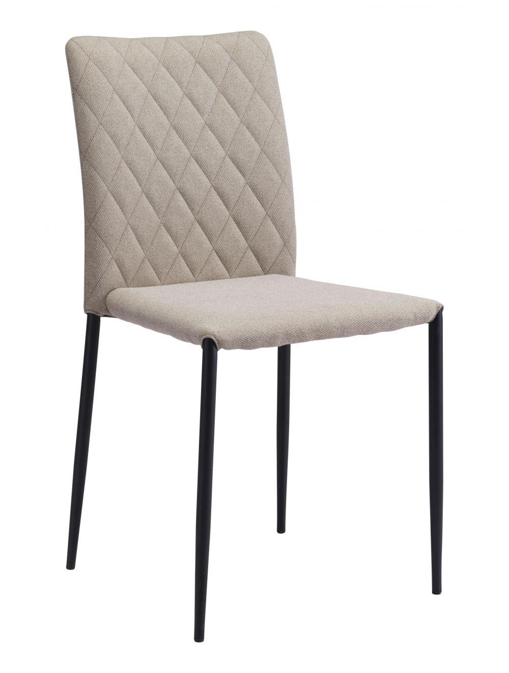 Harve Dining Chair (Set of 2) Beige - Frankwebs