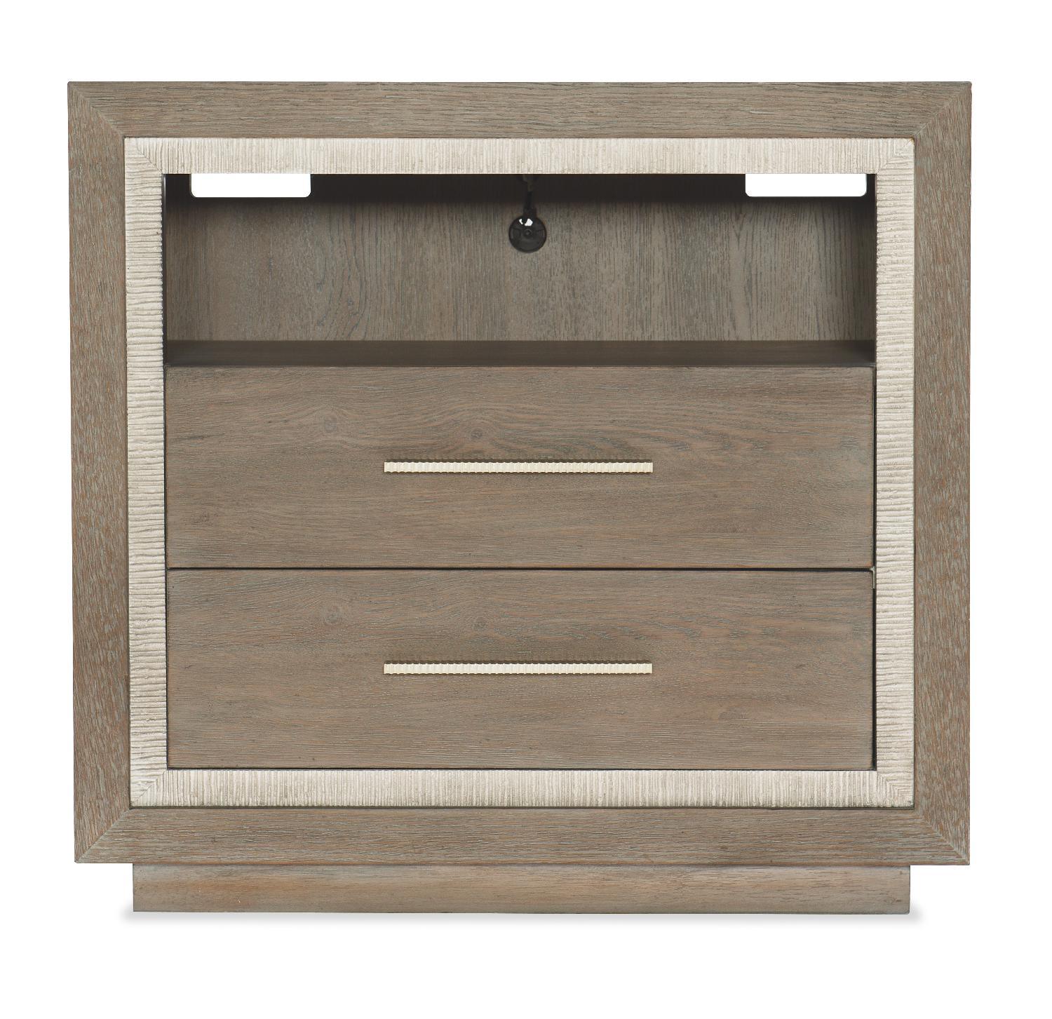 Serenity Balboa Two Drawer Nightstand - Frankwebs