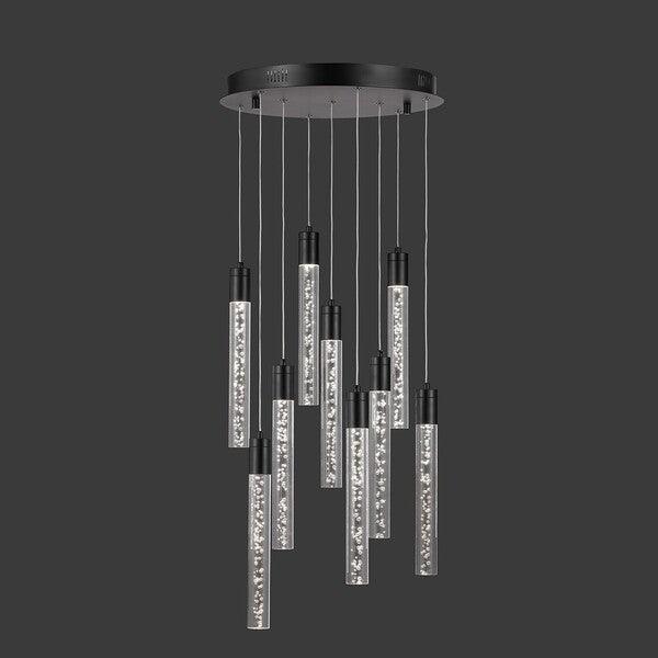 NICOLLE ACRYLIC 9 LIGHT CHANDELIER - Frankwebs